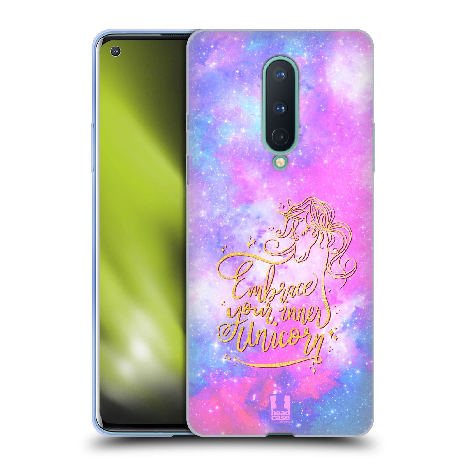 FUNDA HEAD CASE CON DIBUJO DE GEL SUAVE Y GALAXIE PARA TELÉFONOS MÓVILES GOOGLE ONEPLUS - Imagen 10 de 10