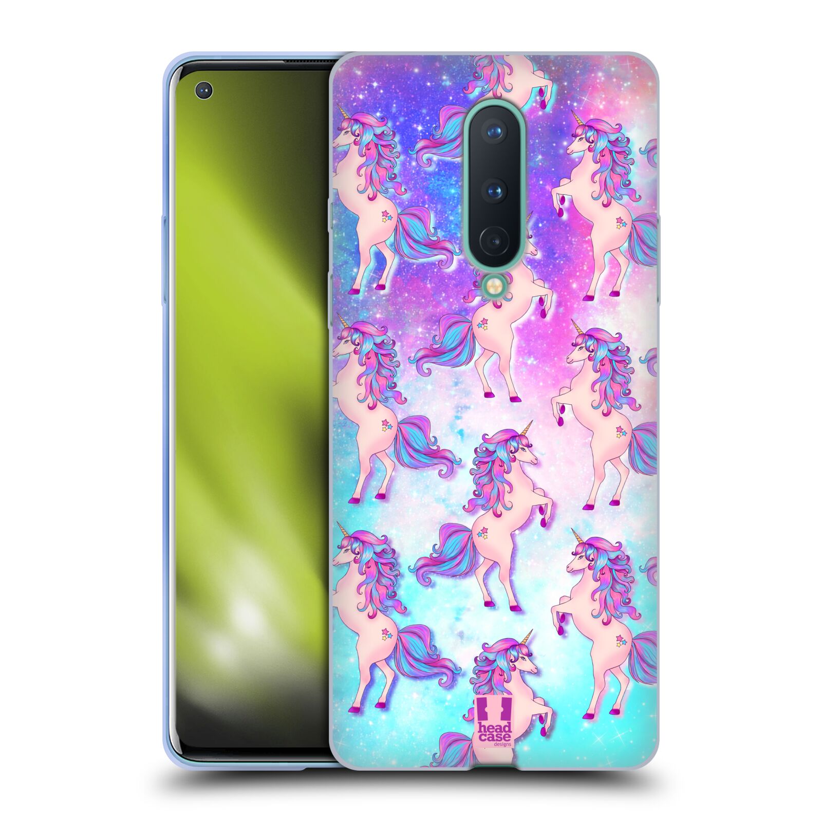 FUNDA HEAD CASE CON DIBUJO DE GEL SUAVE Y GALAXIE PARA TELÉFONOS MÓVILES GOOGLE ONEPLUS - Imagen 8 de 10