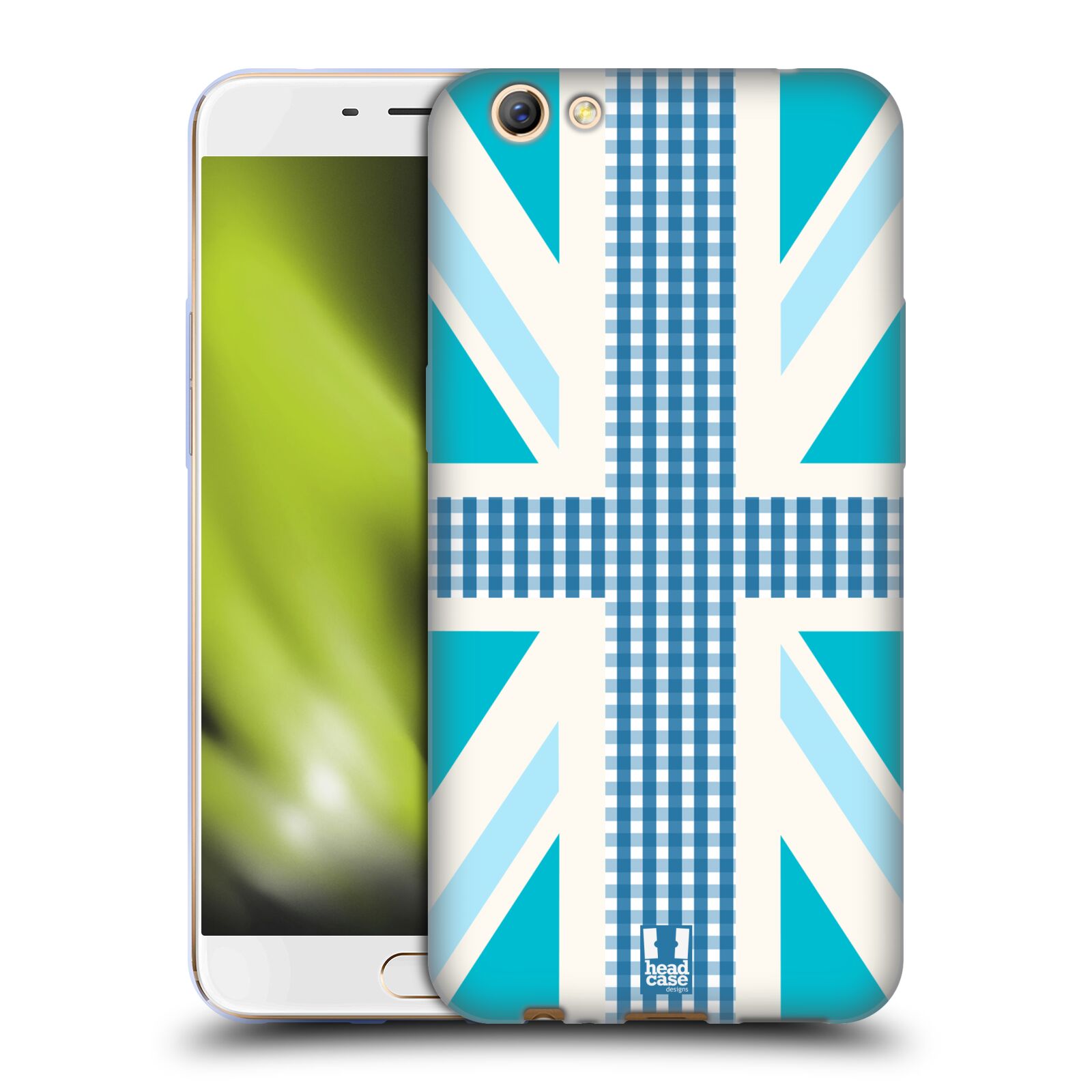 FUNDA HEAD CASE DESIGNS CON DIBUJO DE GEL SUAVE COLECCIÓN UNION JACK PARA TELÉFONOS OPPO - Imagen 8 de 18
