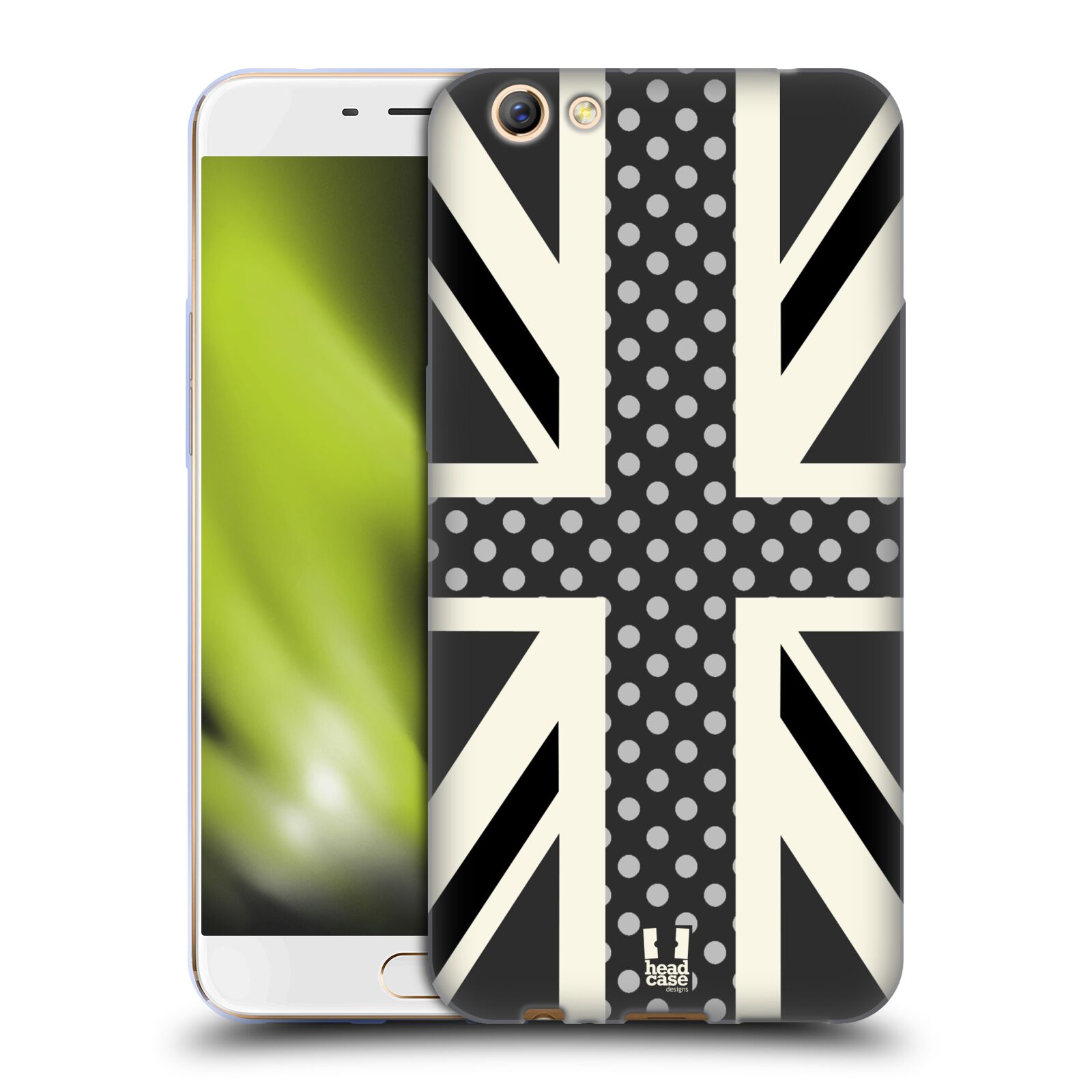 FUNDA HEAD CASE DESIGNS CON DIBUJO DE GEL SUAVE COLECCIÓN UNION JACK PARA TELÉFONOS OPPO - Imagen 15 de 18