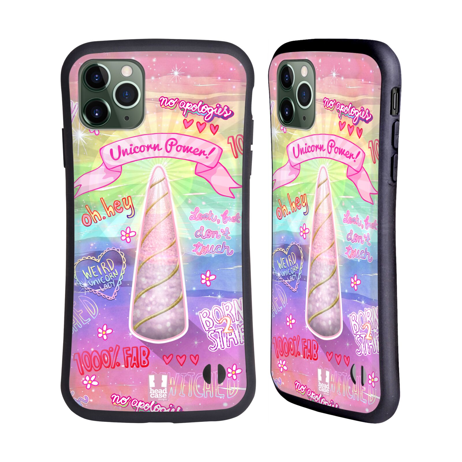 HEAD CASE UNICORN POWER! HYBRID CASE FÜR APPLE iPHONES HANDYS - Bild 10 von 11