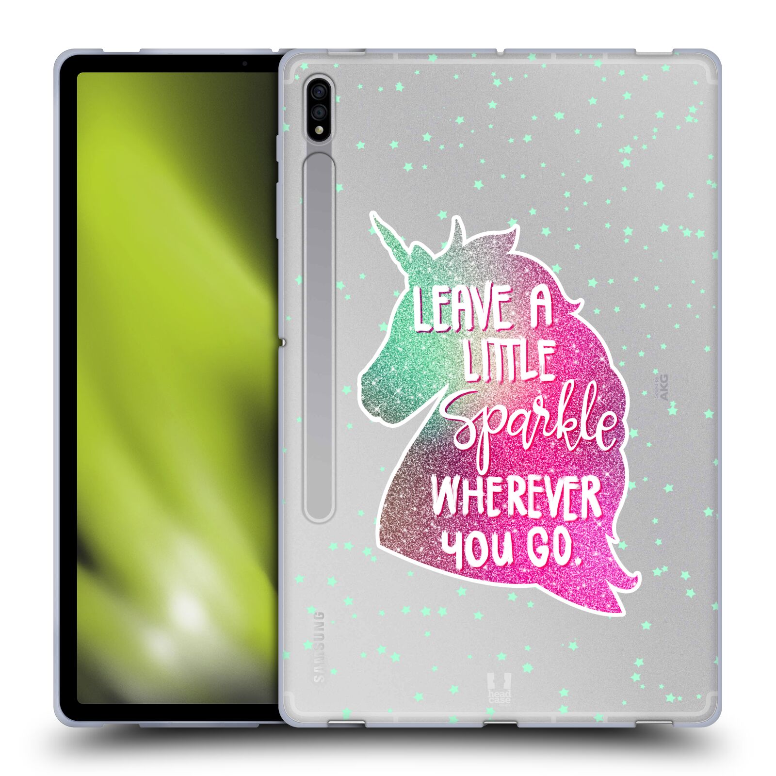 HEAD CASE DESIGNS UNICORN SPARKLE SOFT GEL CASE FOR SAMSUNG TABLETS 1 - Picture 8 of 12