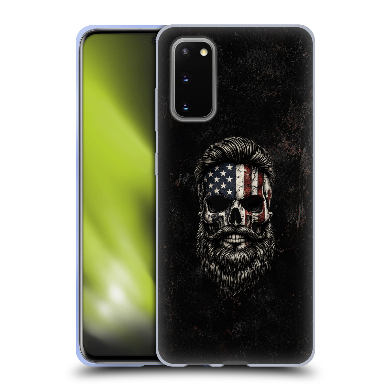 HEAD CASE DESIGNS FOOTBALL USA AMERICAN FLAG SOFT GEL CASE FOR SAMSUNG PHONES 1