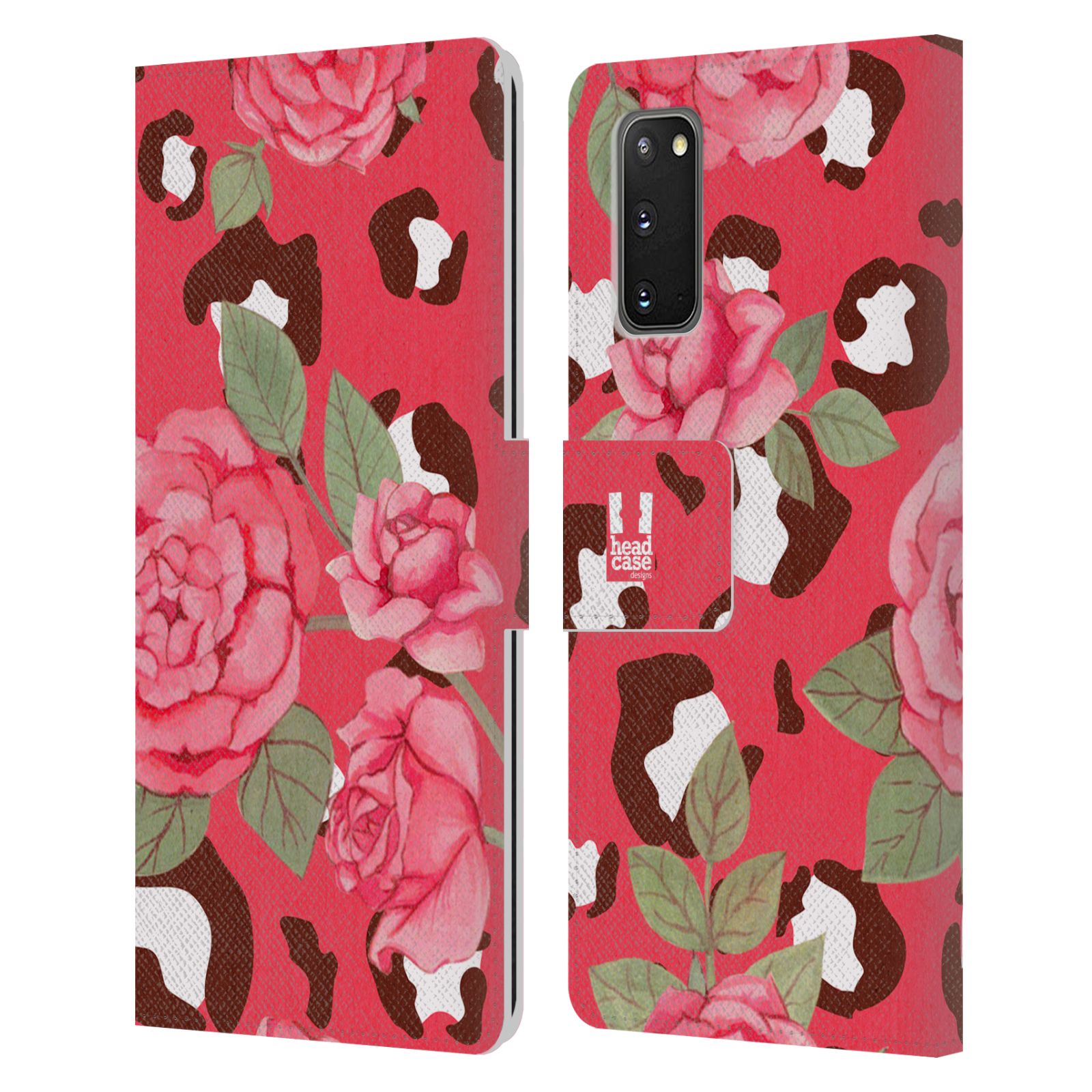 HEAD CASE DESIGNS VINTAGE PRINTS LEATHER BOOK WALLET CASE FOR SAMSUNG PHONES 1 - Picture 9 of 11
