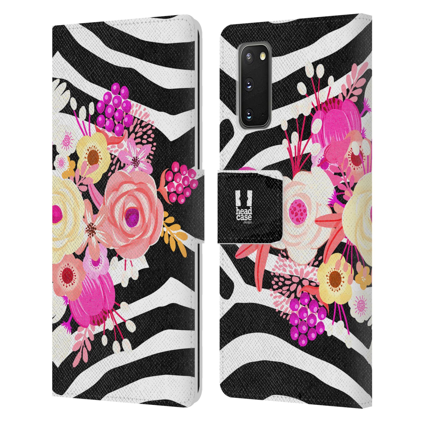 HEAD CASE DESIGNS VINTAGE PRINTS LEATHER BOOK WALLET CASE FOR SAMSUNG PHONES 1 - Picture 11 of 11