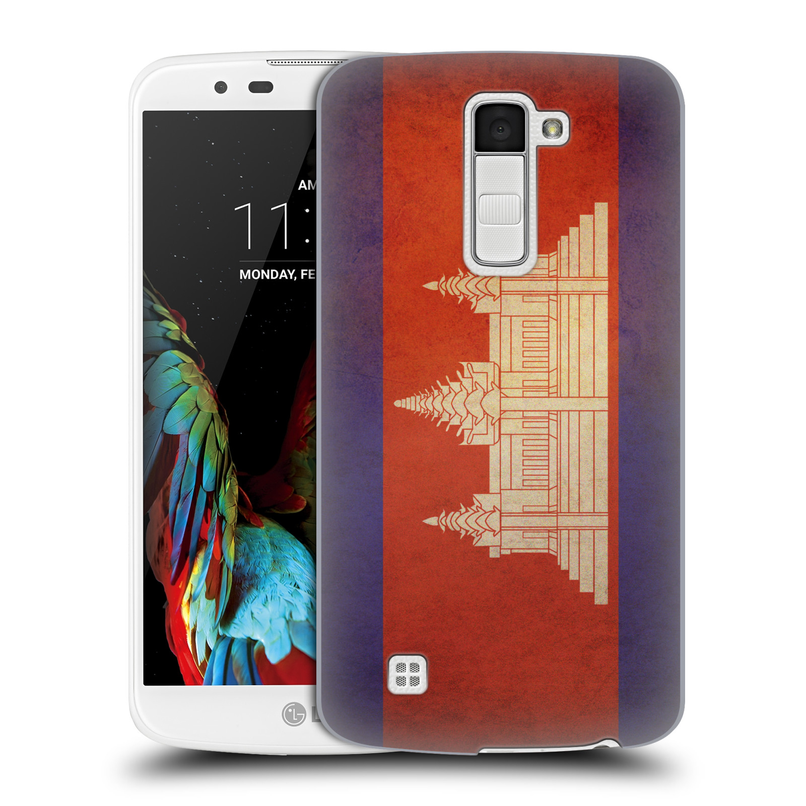 HEAD CASE DESIGNS VINTAGE FLAGS SET 3 HARD BACK CASE & WALLPAPER FOR LG PHONES 3 - Picture 11 of 28