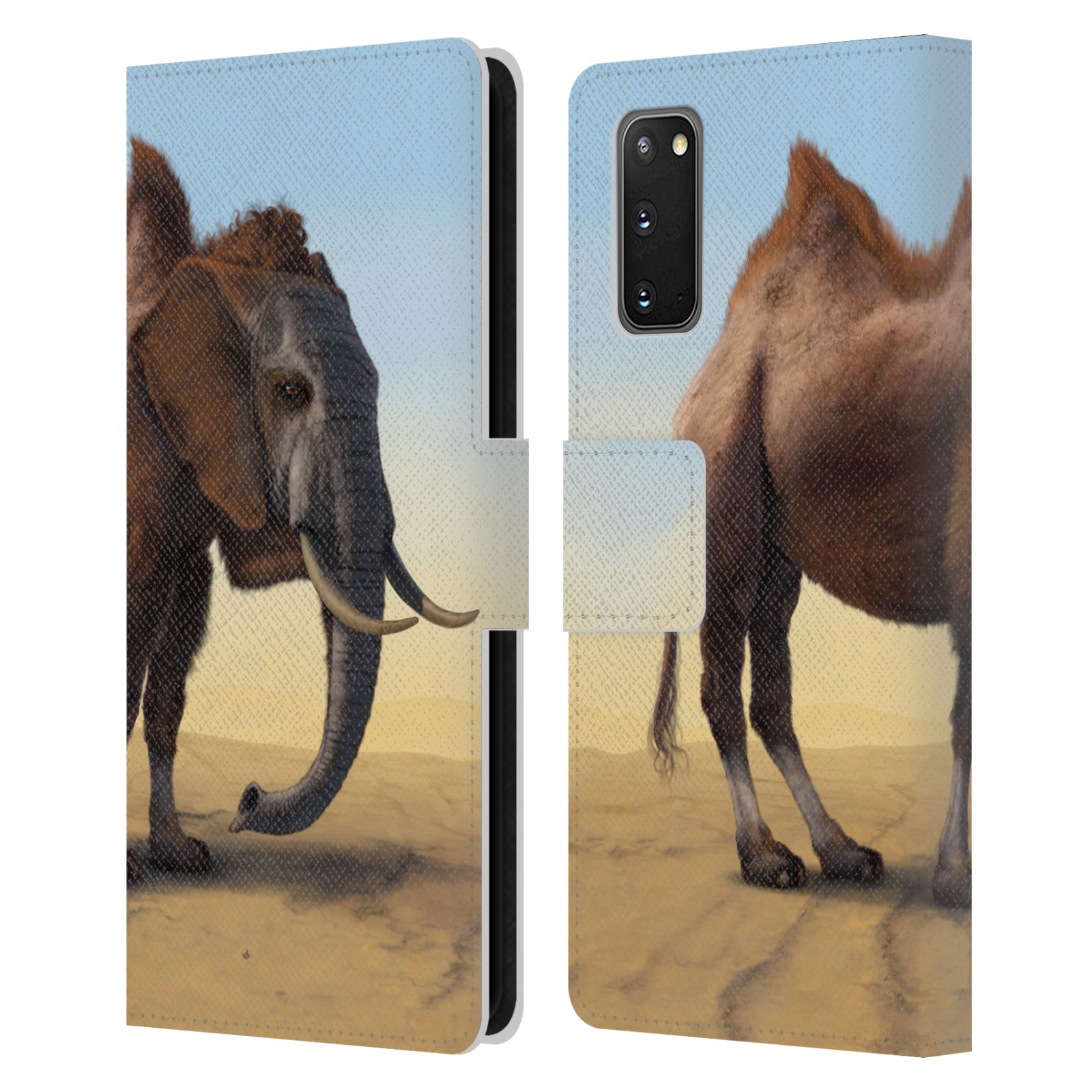 OFFICIAL VINCENT HIE ANIMALS LEATHER BOOK WALLET CASE COVER FOR SAMSUNG PHONES 2 - Picture 8 of 19