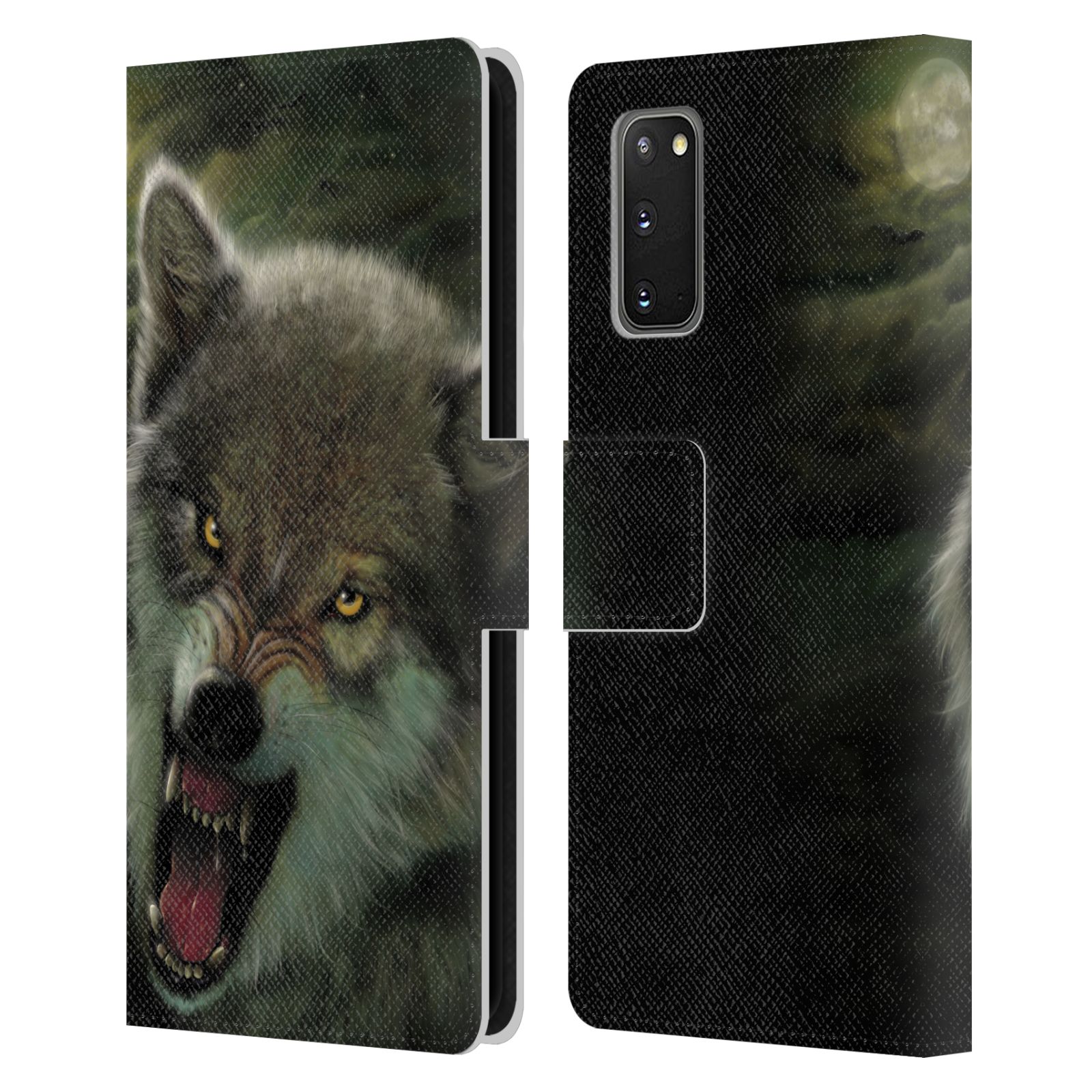 OFFICIAL VINCENT HIE ANIMALS LEATHER BOOK WALLET CASE COVER FOR SAMSUNG PHONES 2 - Picture 12 of 19