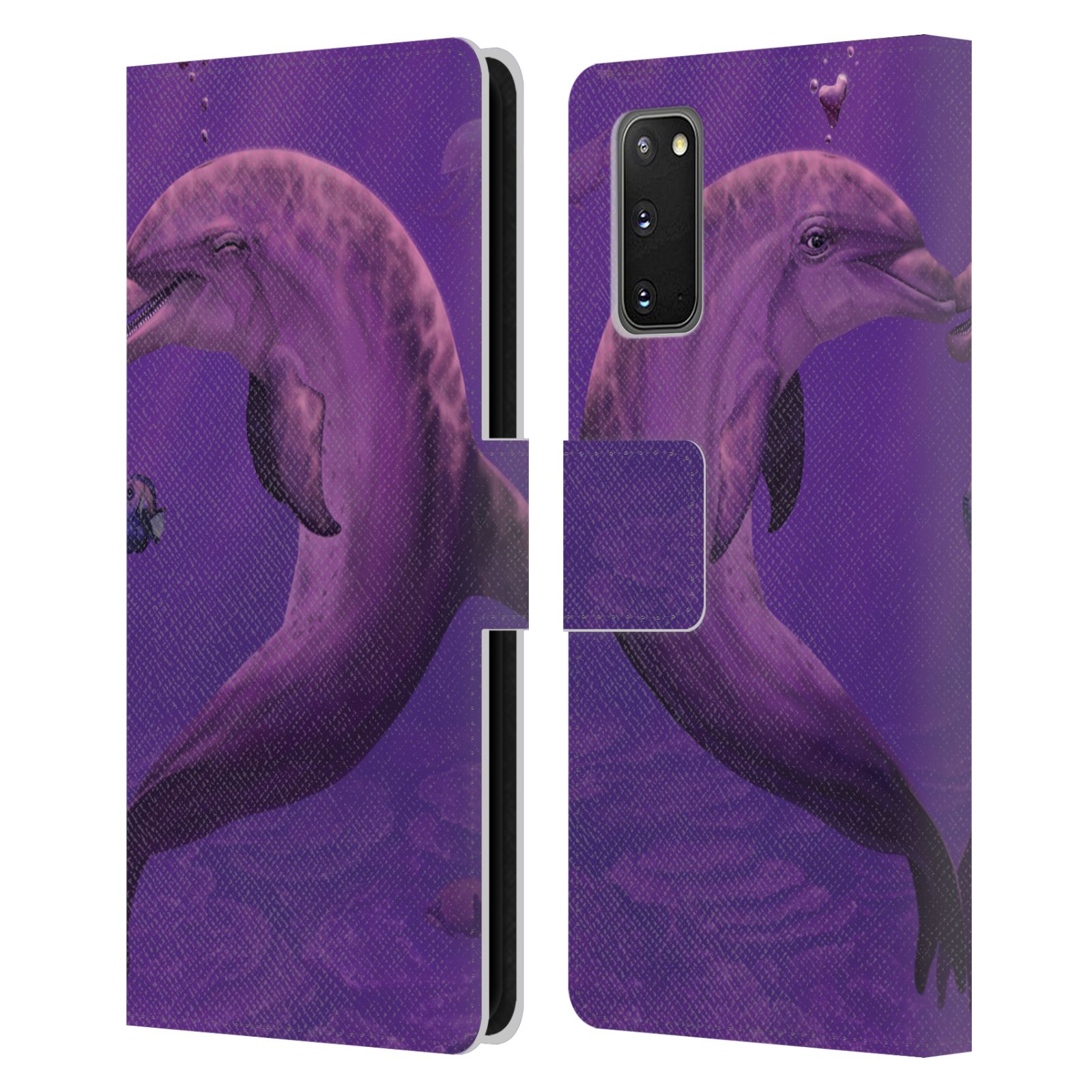 OFFICIAL VINCENT HIE ANIMALS LEATHER BOOK WALLET CASE COVER FOR SAMSUNG PHONES 2 - Picture 14 of 19