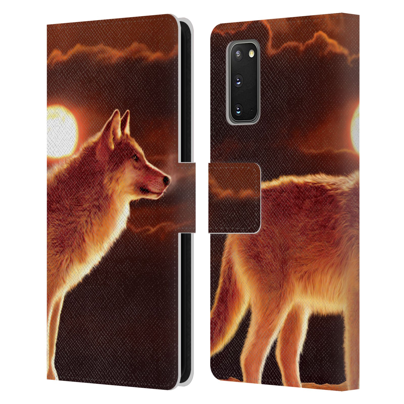 OFFICIAL VINCENT HIE ANIMALS LEATHER BOOK WALLET CASE COVER FOR SAMSUNG PHONES 2 - Picture 17 of 19