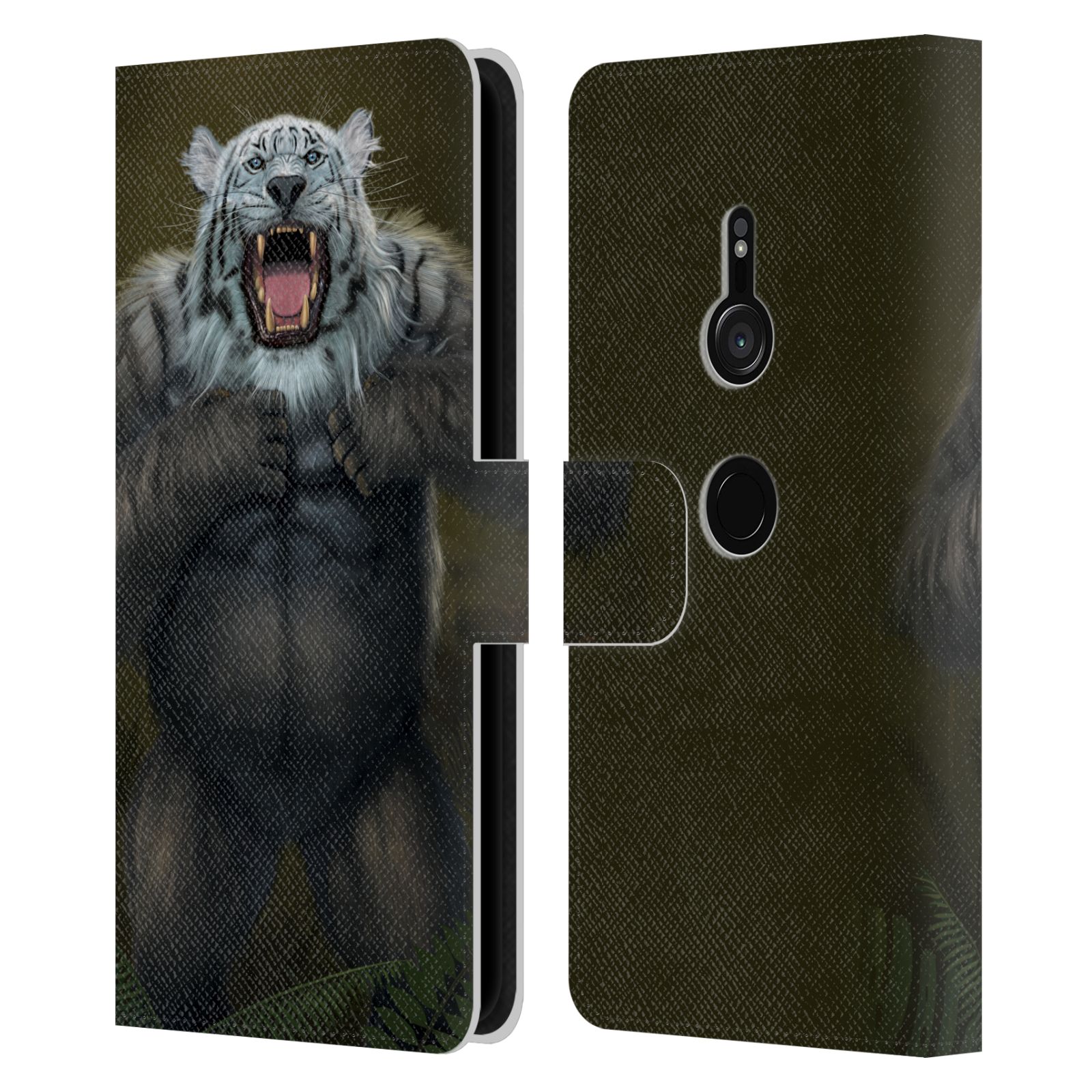 OFFICIAL VINCENT HIE ANIMALS LEATHER BOOK WALLET CASE COVER FOR SONY PHONES 1 - Picture 18 of 19