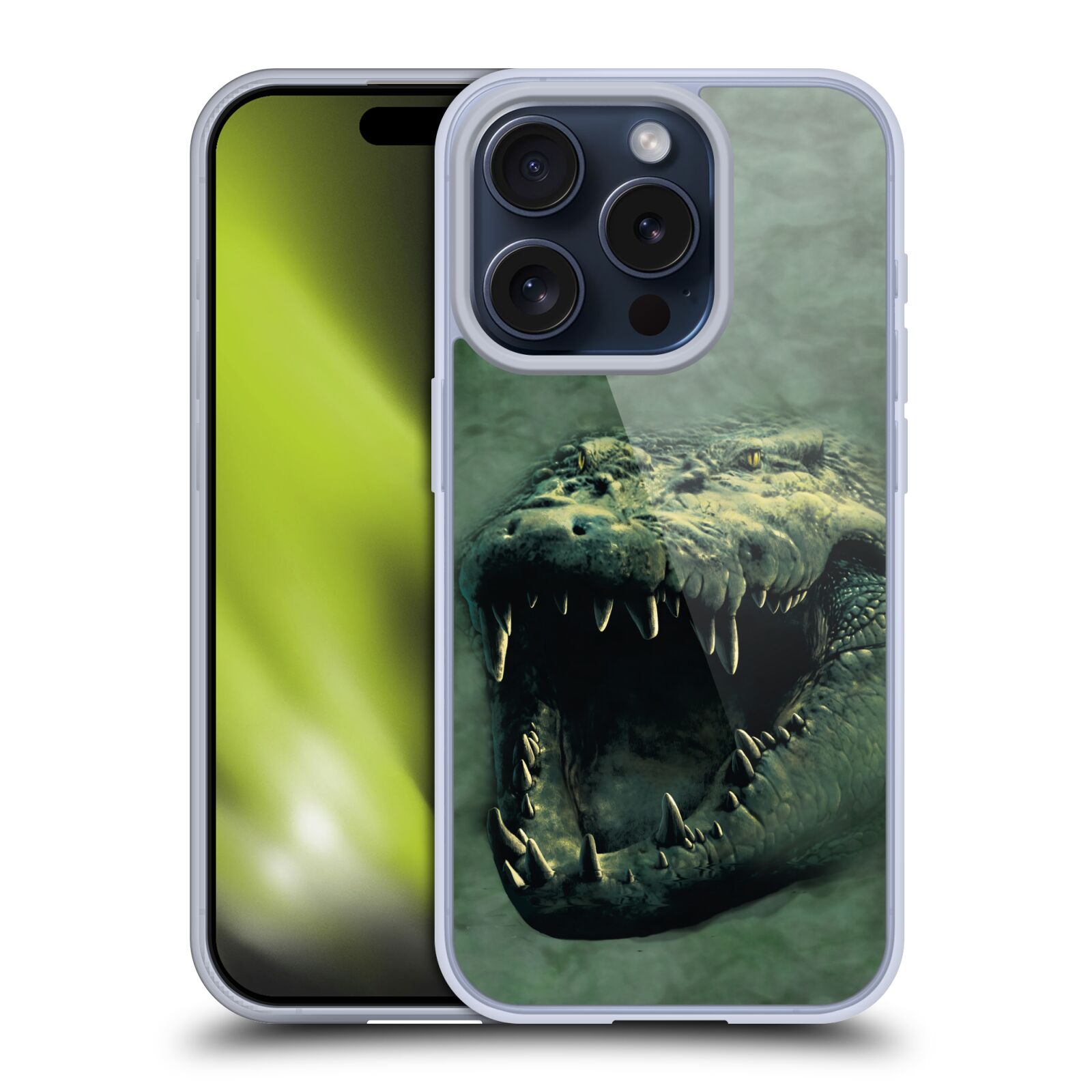 VINCENT HIE BIG FACE ANIMALS GEL CASE COMPATIBLE W/ APPLE iPHONE PHONES/MAGSAFE