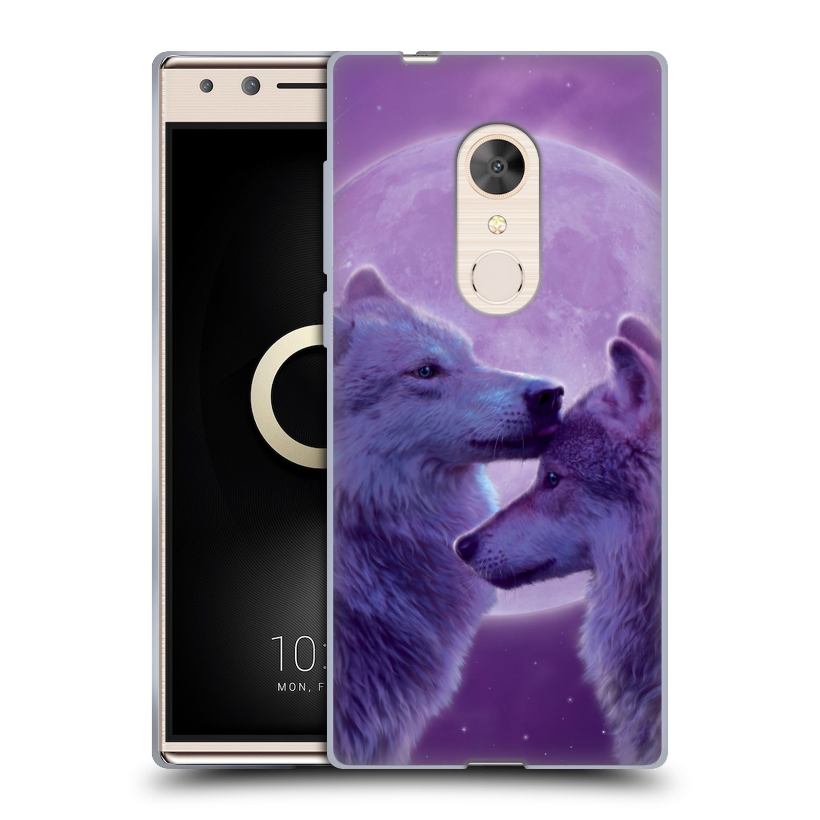 OFFICIAL VINCENT HIE CANIDAE SOFT GEL CASE FOR ALCATEL PHONES - Picture 10 of 15