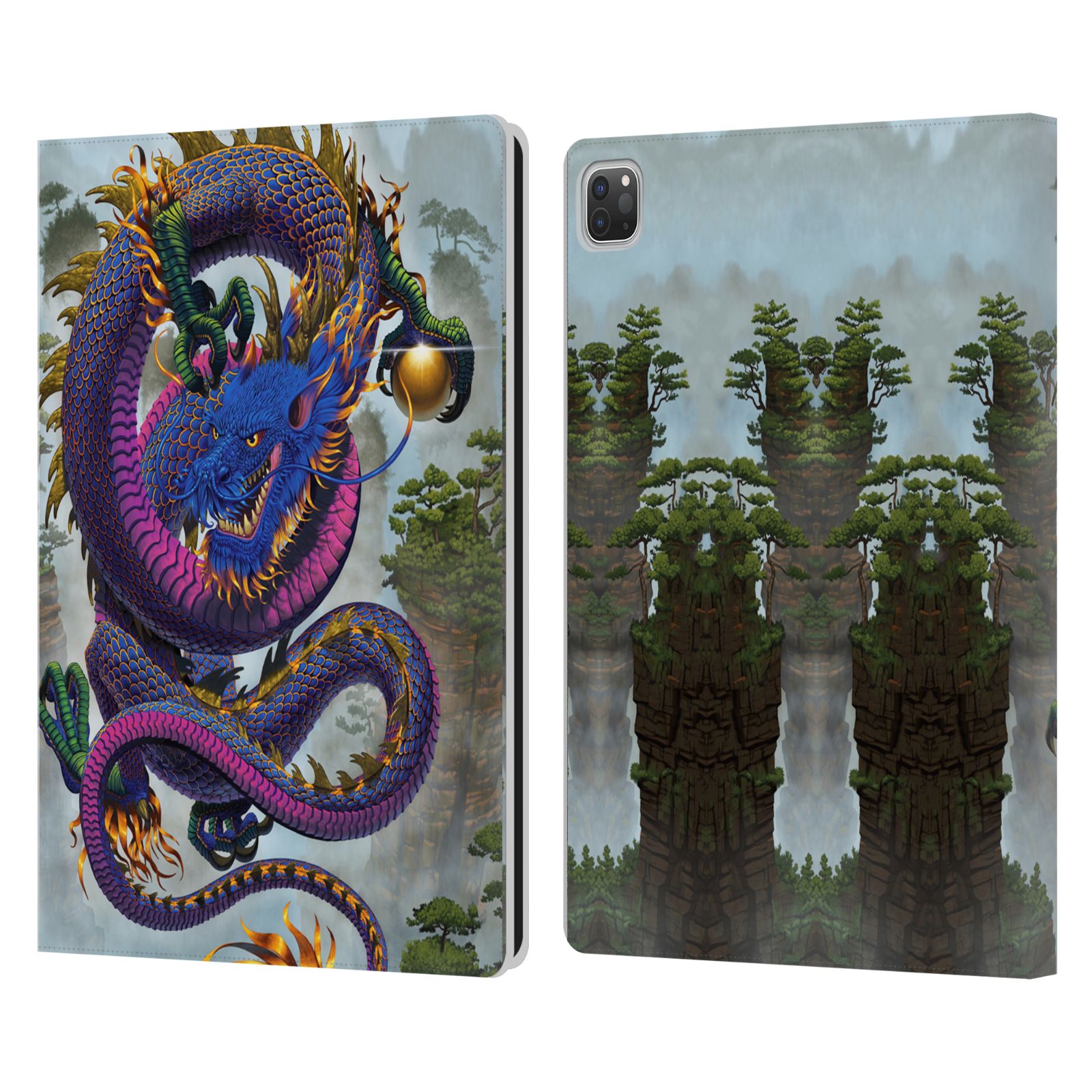 OFFICIAL VINCENT HIE GRAPHICS LEATHER BOOK WALLET CASE COVER FOR APPLE iPAD - Picture 10 of 15