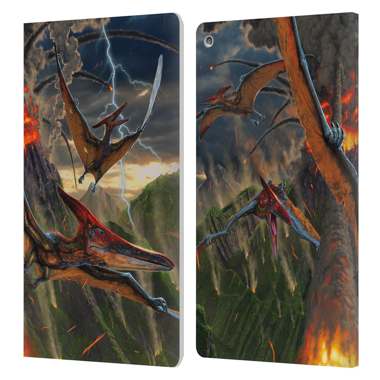 OFFICIAL VINCENT HIE KEY ART LEATHER BOOK WALLET CASE COVER FOR AMAZON FIRE - Picture 10 of 21