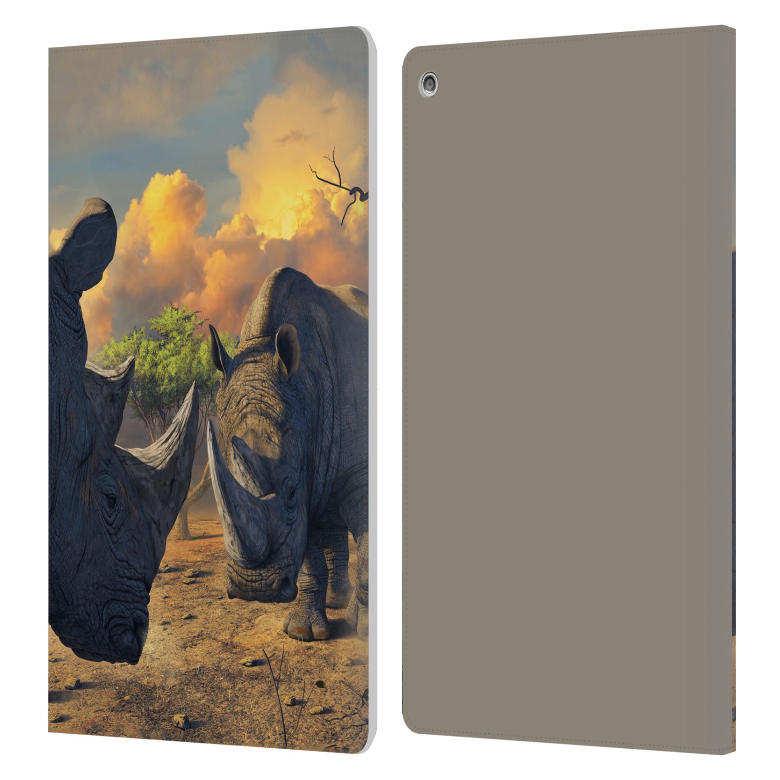 OFFICIAL VINCENT HIE KEY ART LEATHER BOOK WALLET CASE COVER FOR AMAZON FIRE - Picture 14 of 21