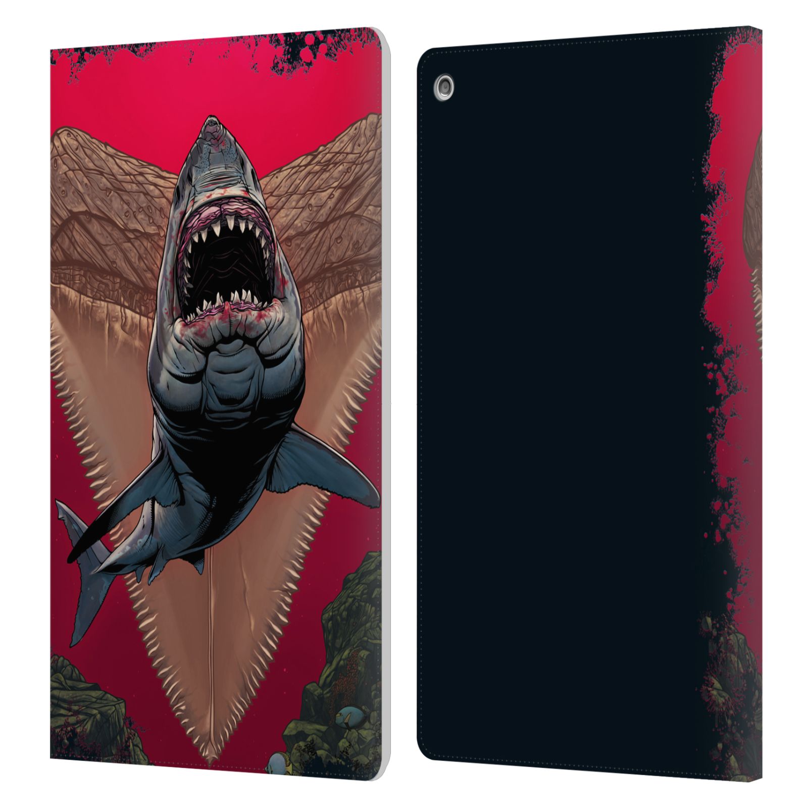 OFFICIAL VINCENT HIE KEY ART LEATHER BOOK WALLET CASE COVER FOR AMAZON FIRE - Picture 15 of 21