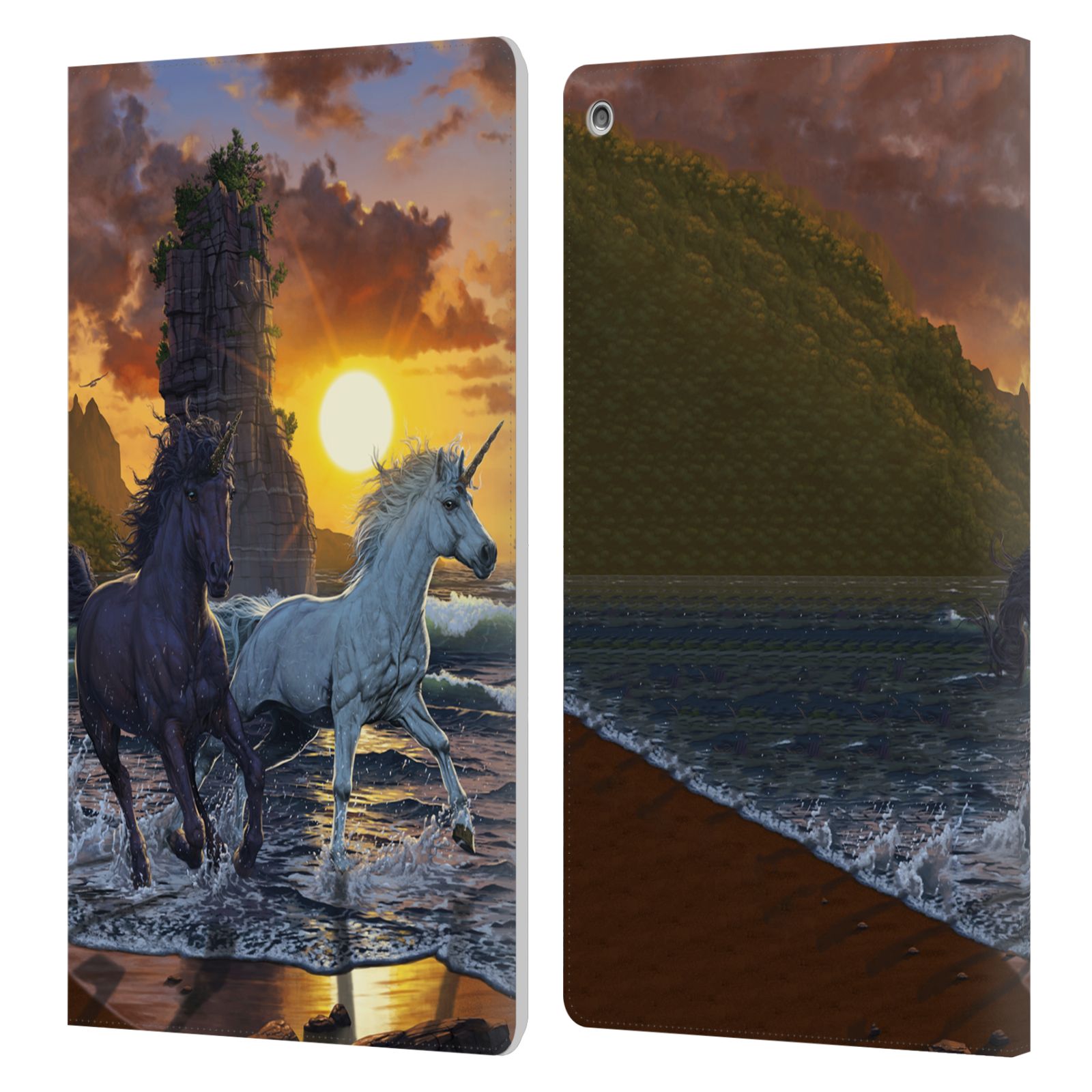 OFFICIAL VINCENT HIE KEY ART LEATHER BOOK WALLET CASE COVER FOR AMAZON FIRE - Picture 20 of 21