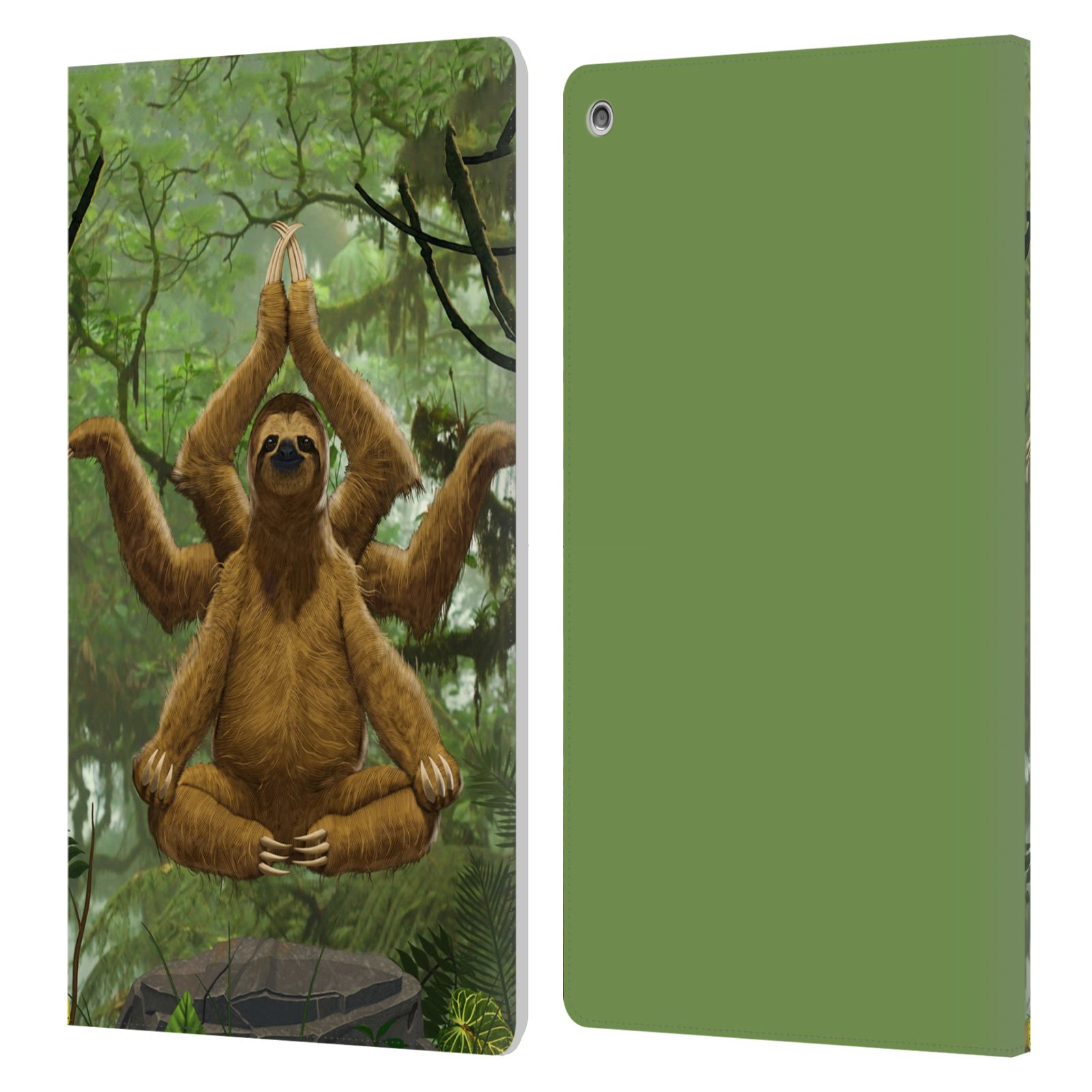 OFFICIAL VINCENT HIE KEY ART LEATHER BOOK WALLET CASE COVER FOR AMAZON FIRE - Picture 21 of 21