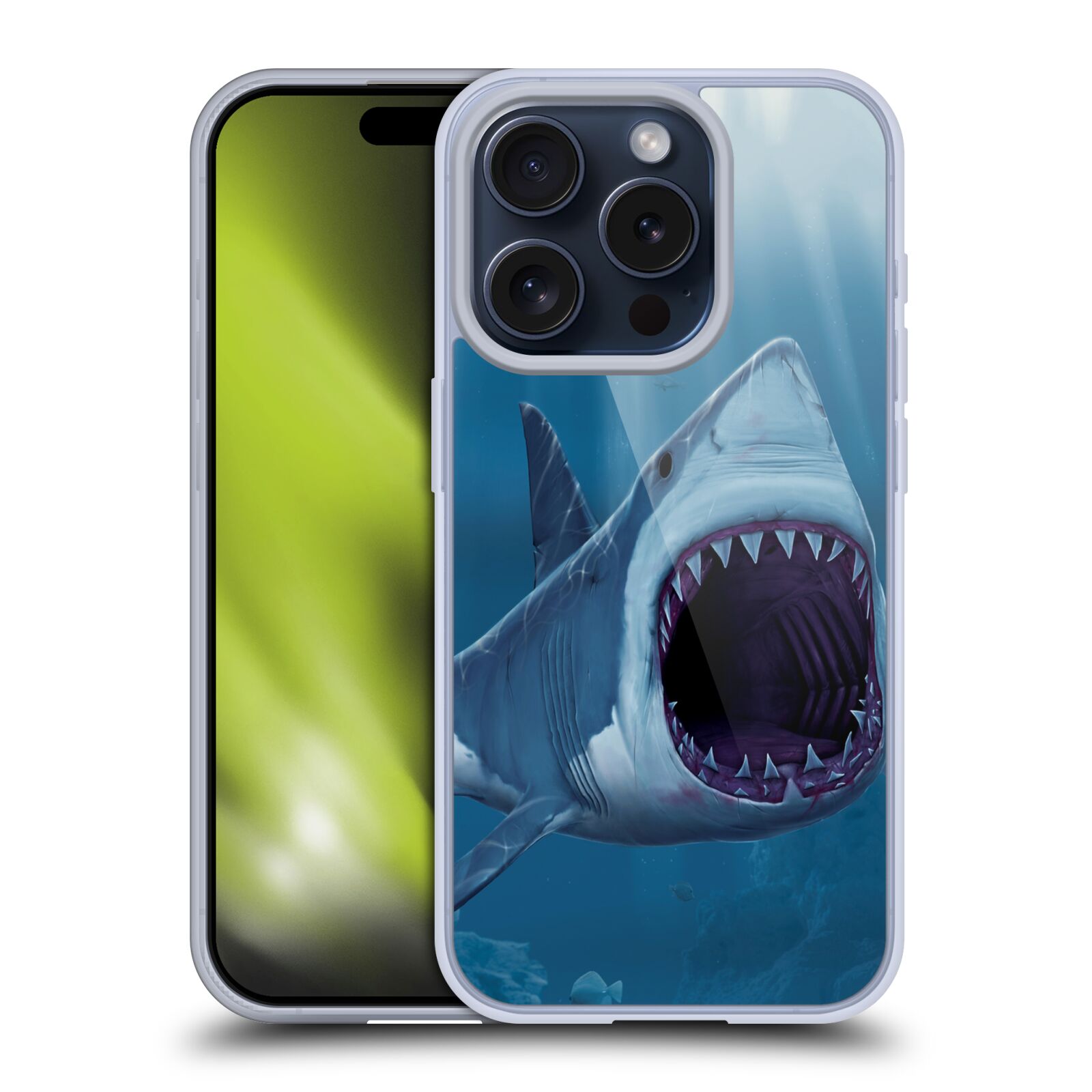 OFFICIEL VINCENT HIE SOUS L'EAU ÉTUI COQUE EN GEL POUR APPLE iPHONE TÉLÉPHONES - Photo 9 sur 11