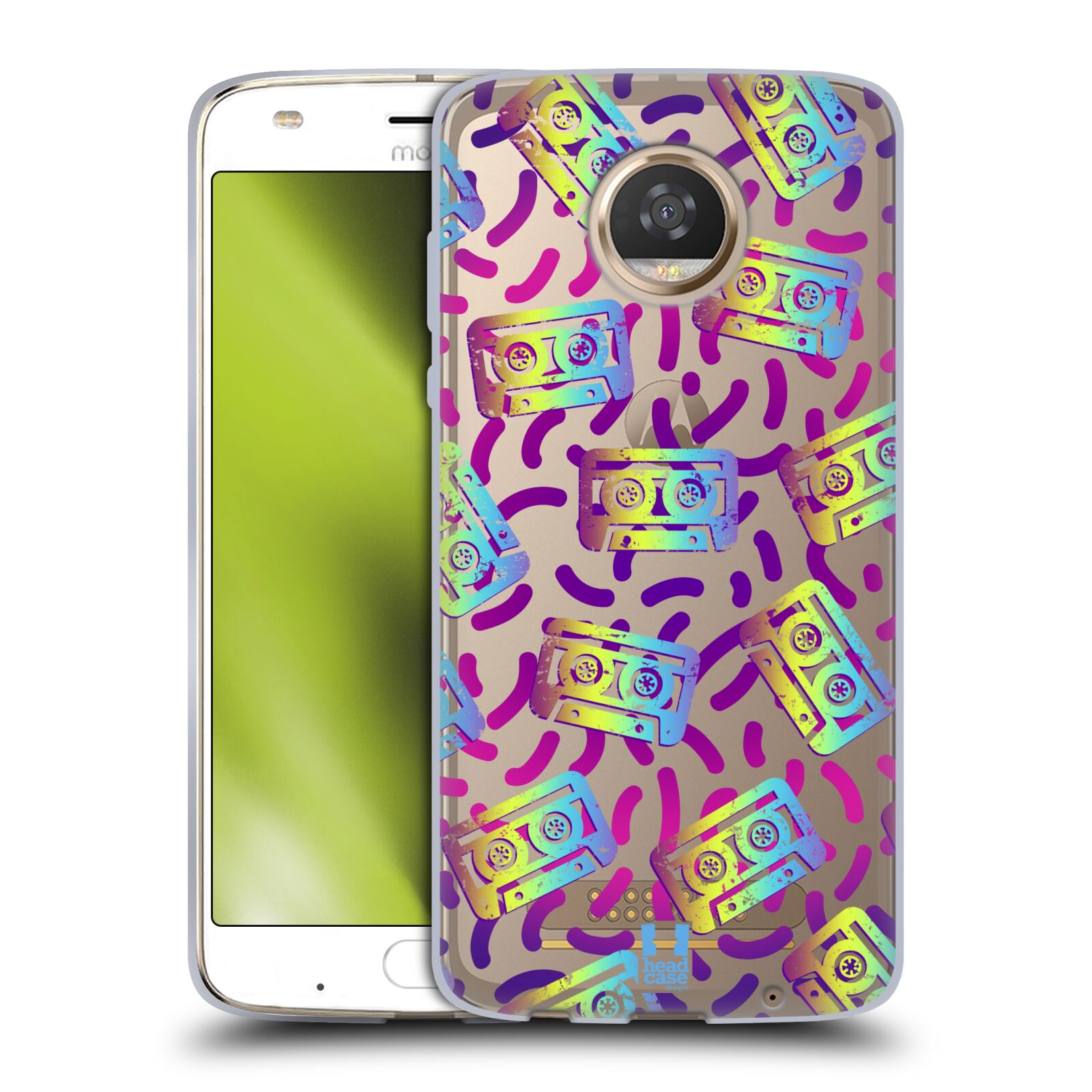 HEAD CASE DESIGNS VIBRANT MEMPHIS PATTERNS SOFT GEL CASE FOR MOTOROLA PHONES - Picture 9 of 10