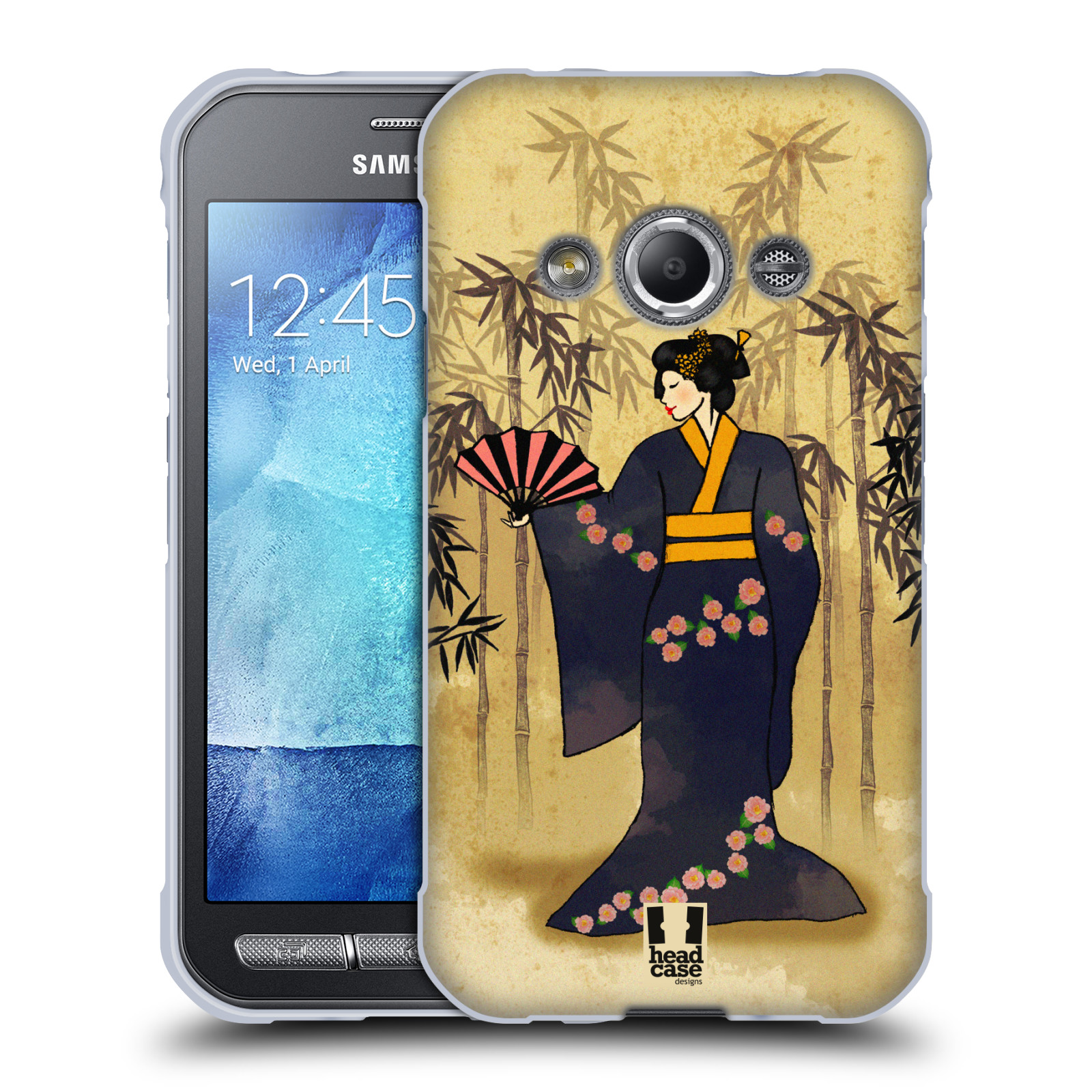 HEAD CASE DESIGNS VINTAGE GEISHA SOFT GEL CASE FOR SAMSUNG PHONES 4 - Picture 8 of 10