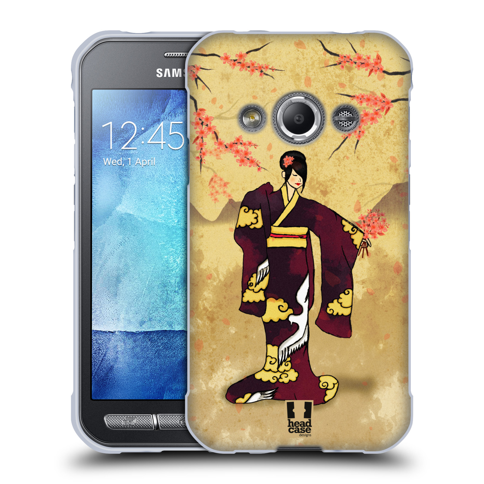 HEAD CASE DESIGNS VINTAGE GEISHA SOFT GEL CASE FOR SAMSUNG PHONES 4 - Picture 9 of 10