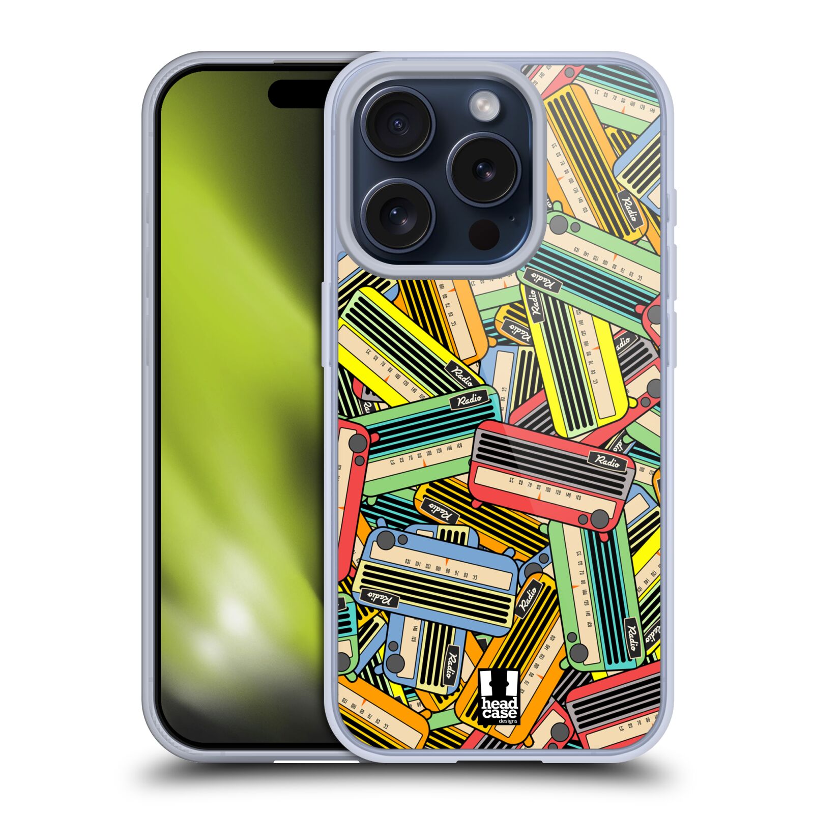 HEAD CASE DESIGNS VINTAGE ITEM PATTERNS SOFT GEL CASE FOR APPLE iPHONE PHONES - Picture 10 of 11