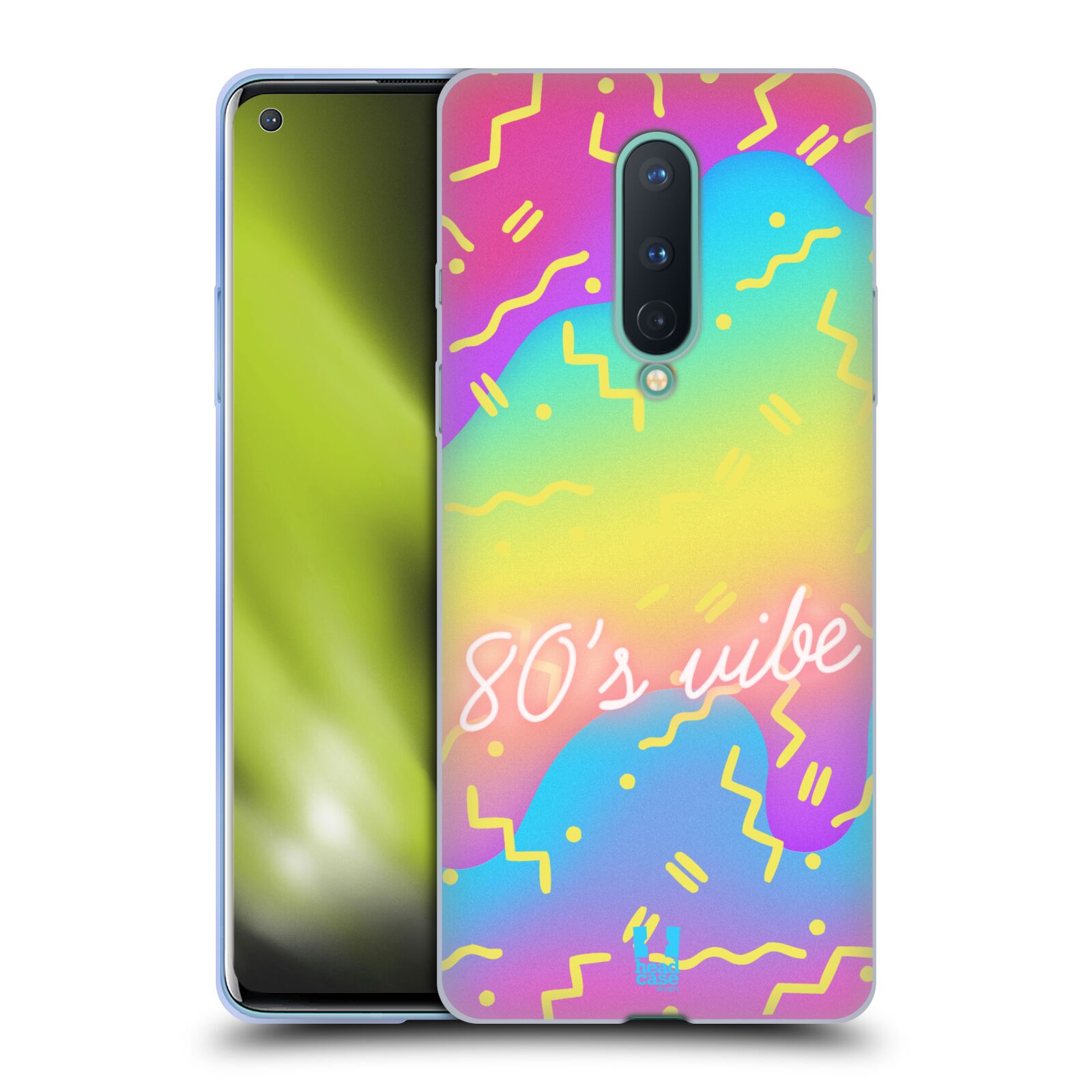 HEAD CASE CON PENDIENTES DE GEL DE COLOR VIVO PARA TELÉFONOS MÓVILES GOOGLE ONEPLUS - Imagen 8 de 11
