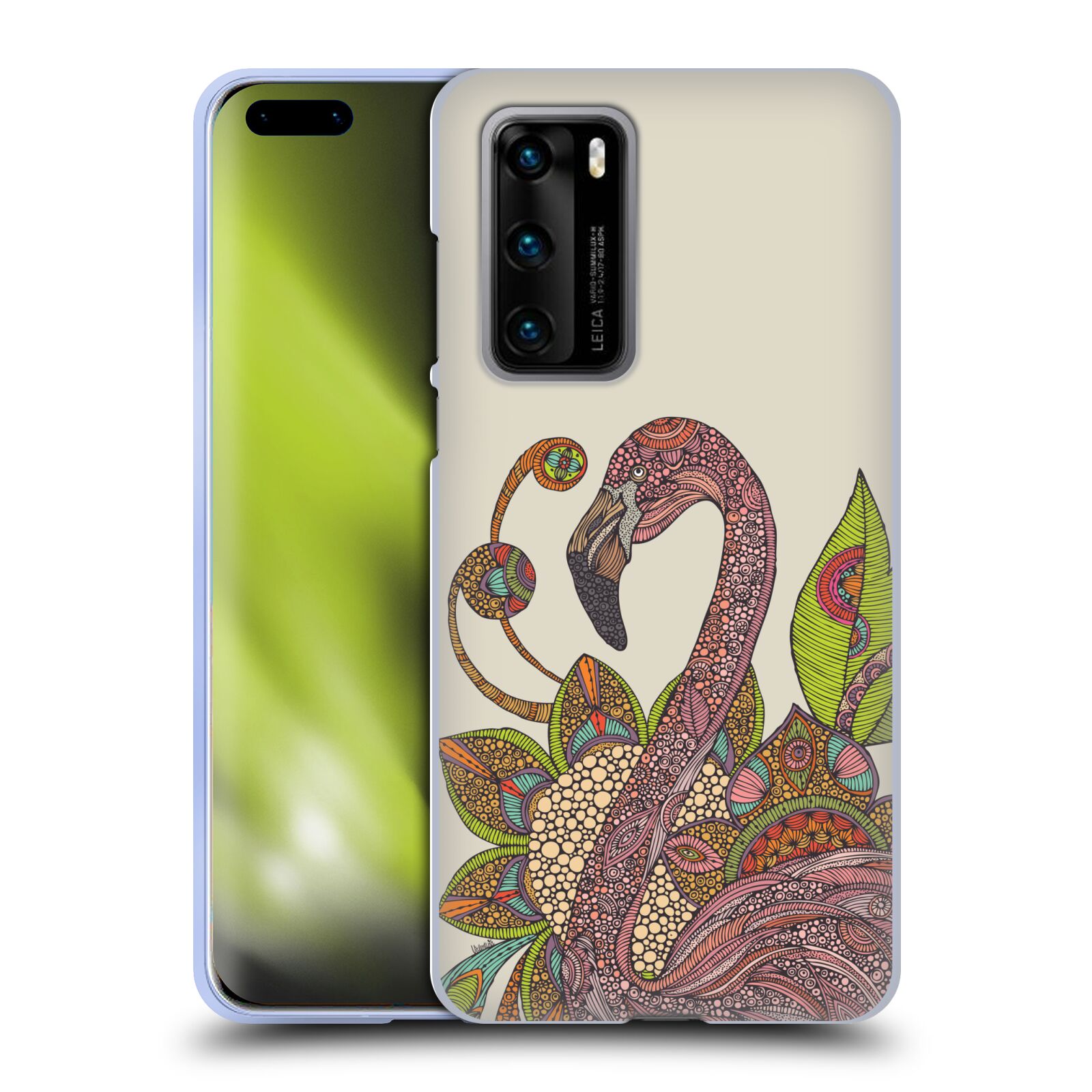 OFFICIAL VALENTINA ANIMALS AND FLORAL SOFT GEL CASE FOR HUAWEI PHONES 4 - Picture 12 of 21