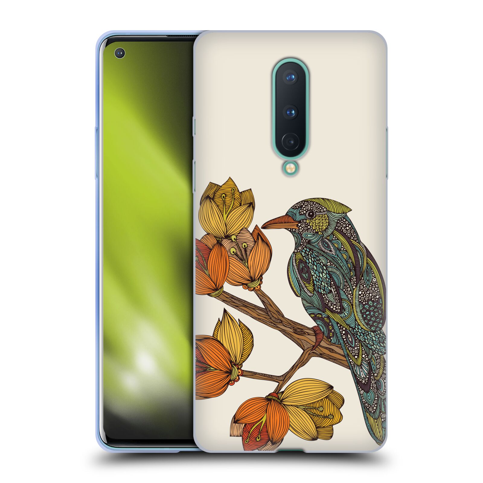 OFFICIAL VALENTINA BIRDS SOFT GEL CASE FOR GOOGLE ONEPLUS PHONES