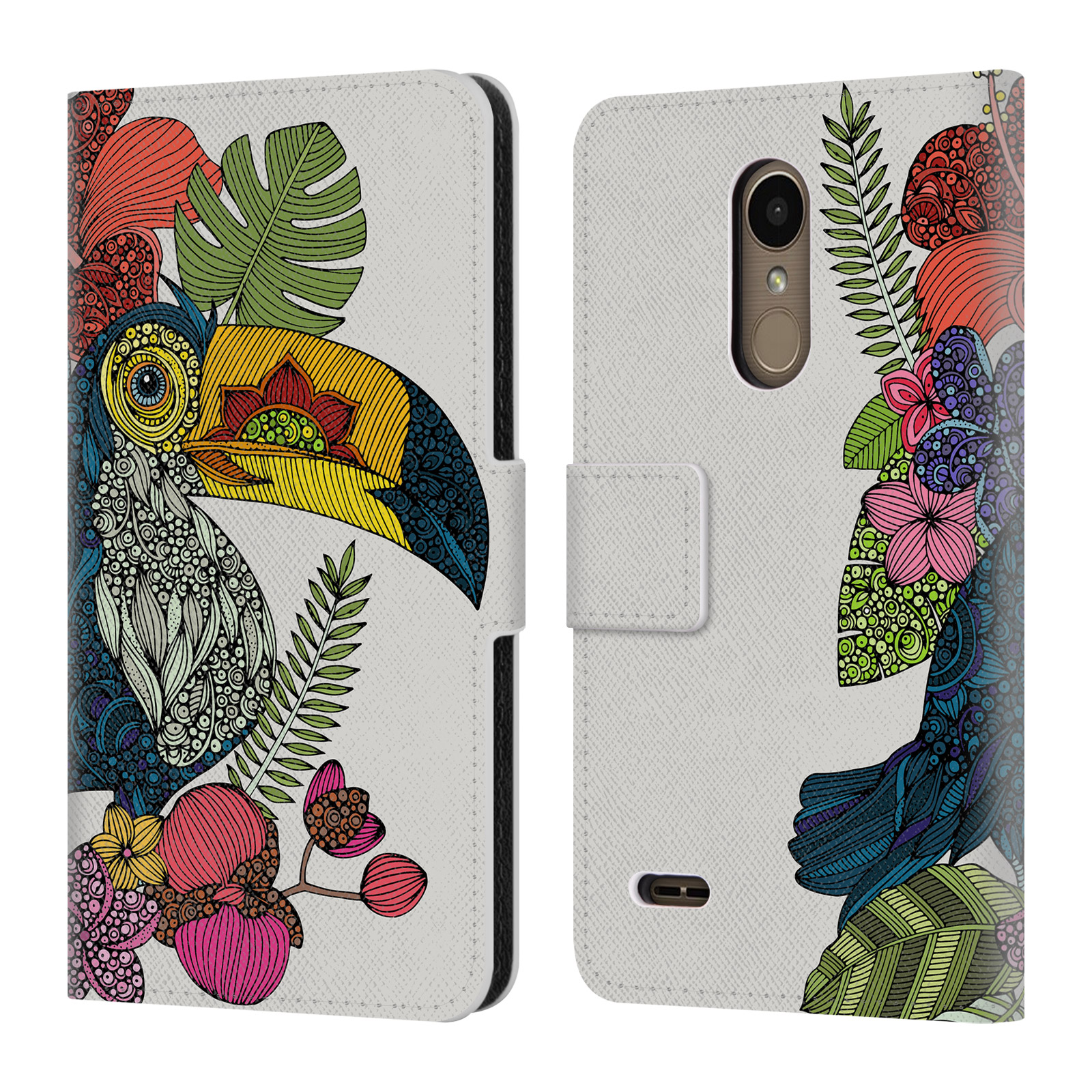 OFFICIAL VALENTINA BIRDS LEATHER BOOK WALLET CASE COVER FOR LG PHONES 1 - Picture 7 of 7