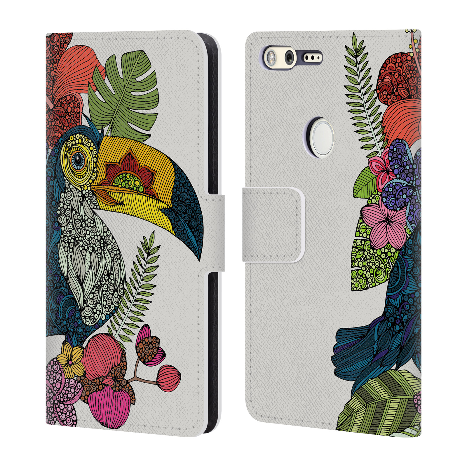 OFFICIAL VALENTINA BIRDS LEATHER BOOK WALLET CASE COVER FOR GOOGLE PHONES - Picture 21 of 21