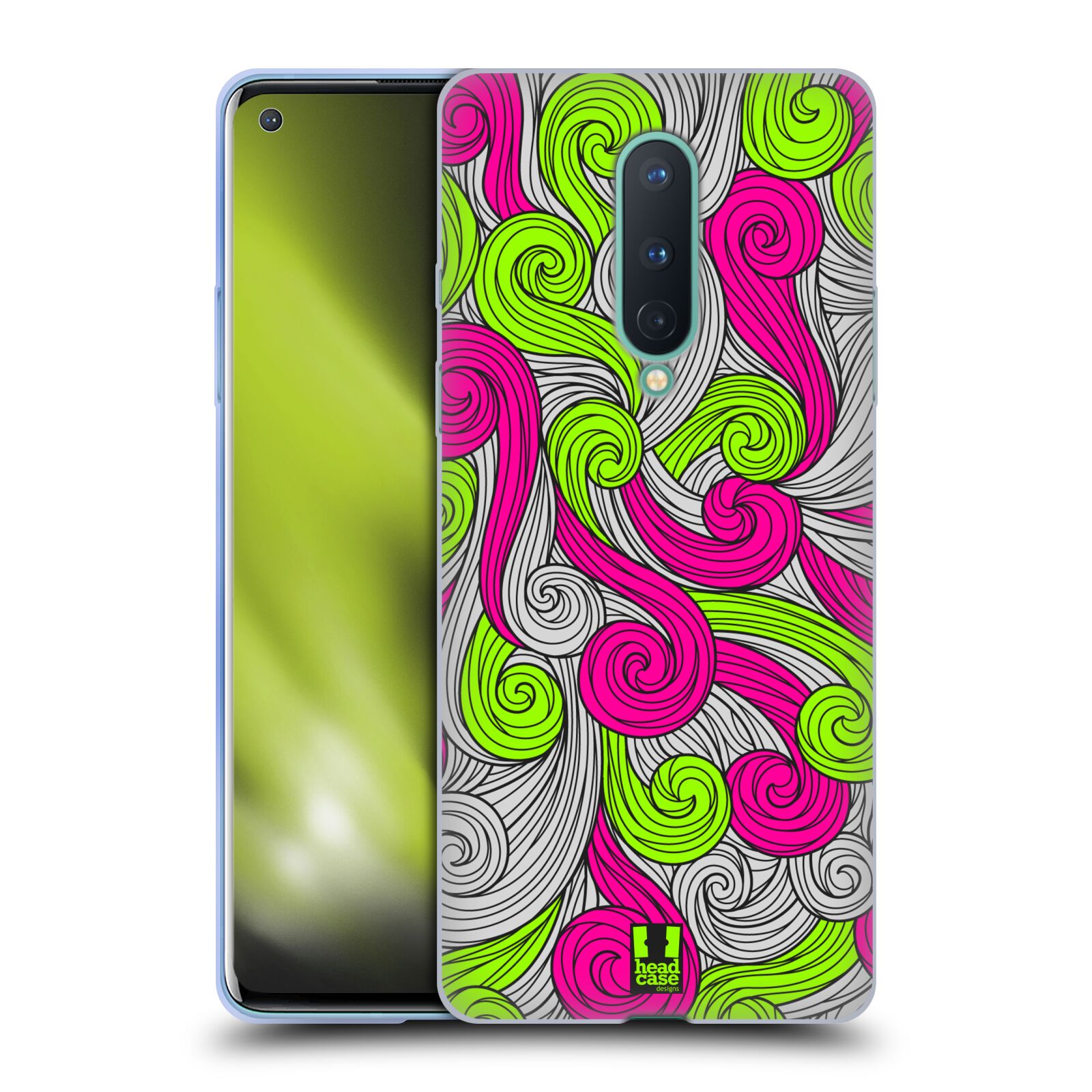 HEAD CASE DESIGNS VIVID SWIRLS SOFT GEL CASE FOR GOOGLE ONEPLUS PHONES - Picture 12 of 13