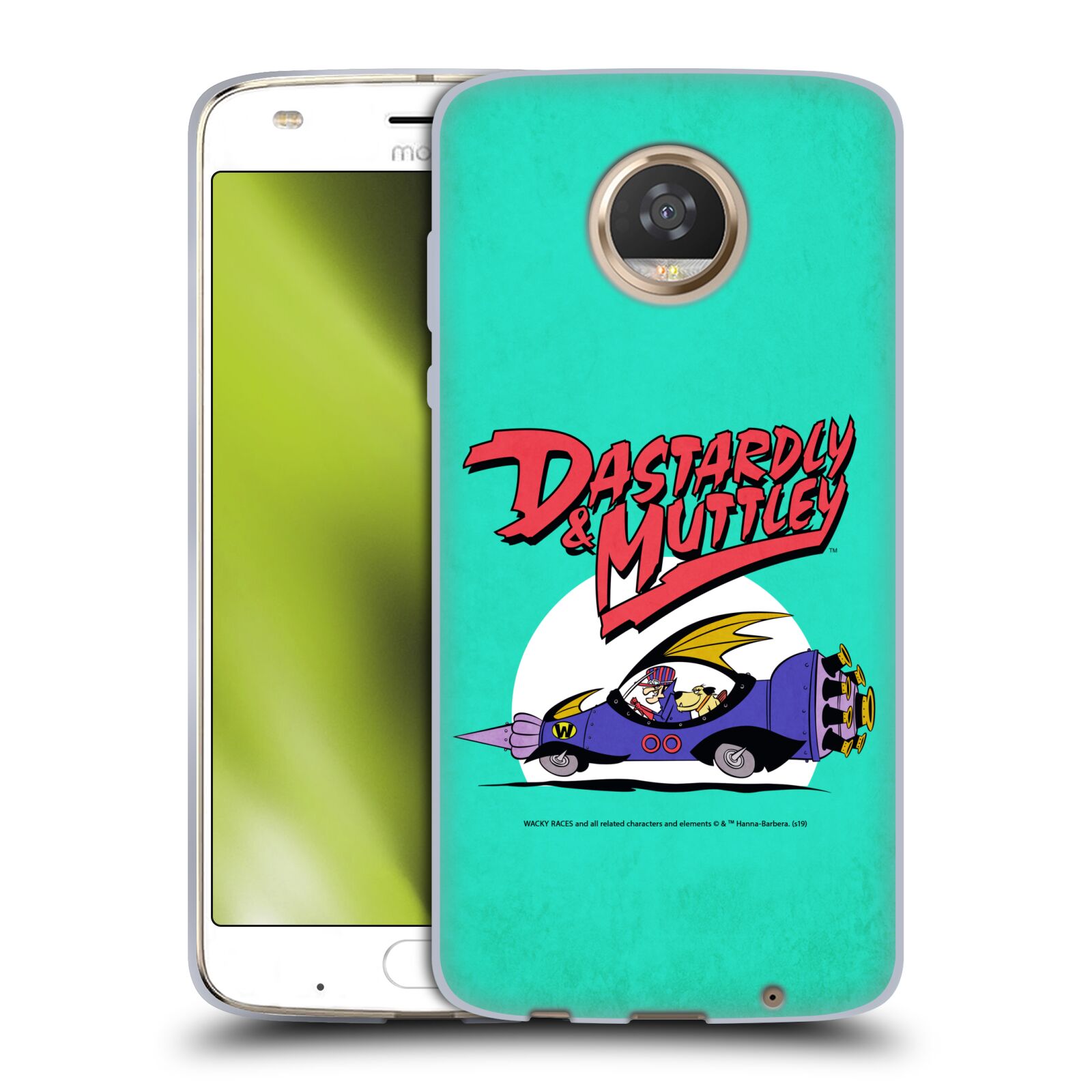 OFFICIAL WACKY RACES CLASSIC SOFT GEL CASE FOR MOTOROLA PHONES