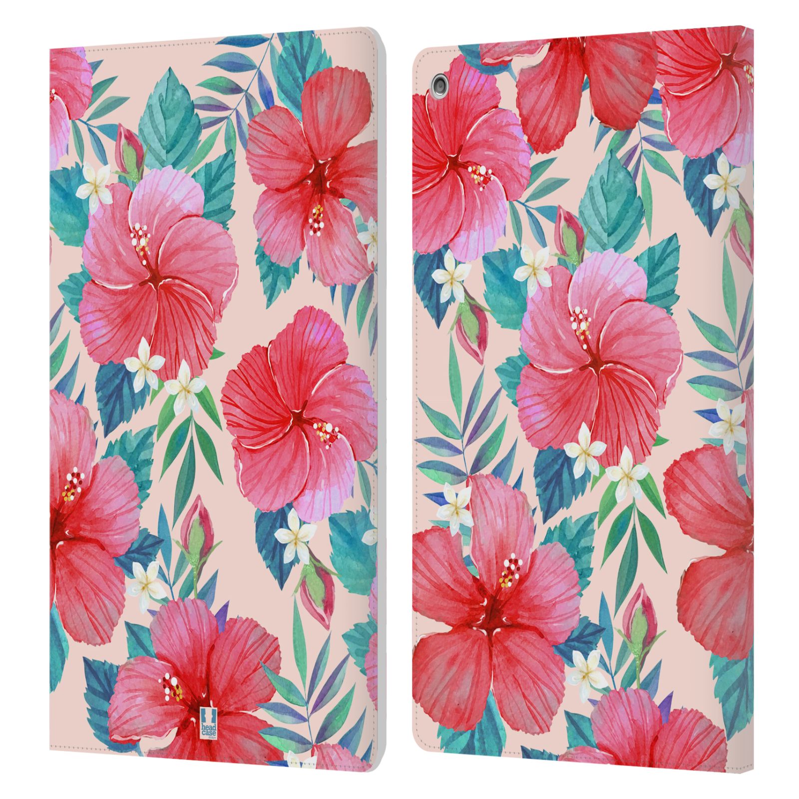 HEAD CASE DESIGNS WATERCOLOUR FLOWERS 2 LEATHER BOOK WALLET CASE FOR AMAZON FIRE - Picture 11 of 11