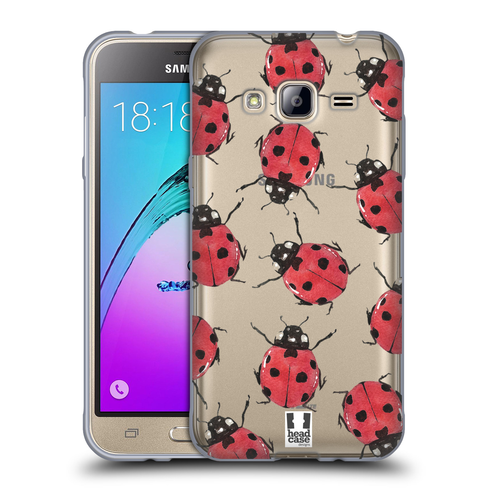 COQUE HEAD CASE DESIGNS INSECTES AQUARELLE GEL SOUPLE POUR TÉLÉPHONES liquidation SAMSUNG 3