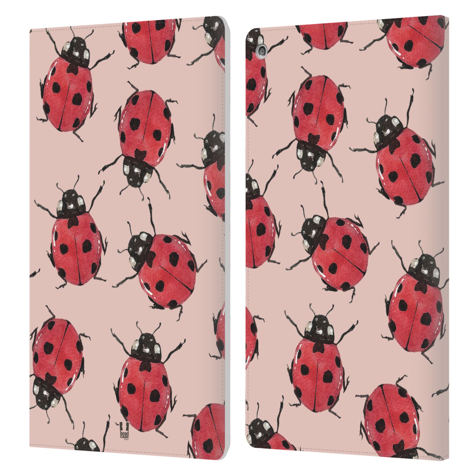 FUNDA BILLETERA HEAD CASE DESIGNS CON DIBUJO DE ACUARELA INSECTOS PARA AMAZON FIRE - Imagen 10 de 10