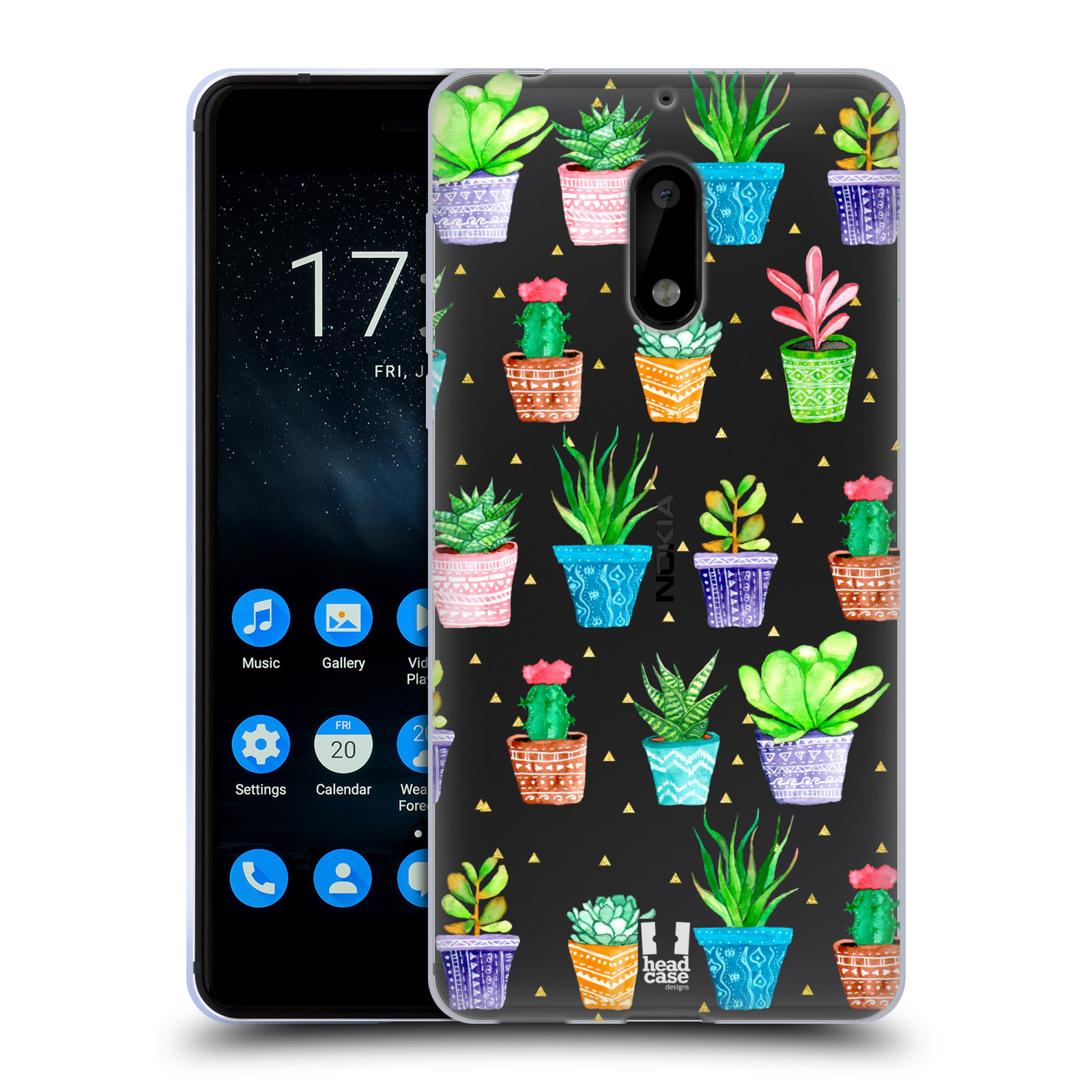 HEAD CASE DESIGNS WATERCOLOUR PLANTS SOFT GEL CASE FOR NOKIA PHONES 1 - Picture 8 of 10