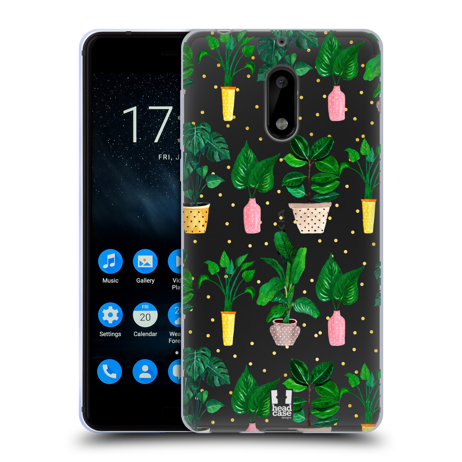 HEAD CASE DESIGNS WATERCOLOUR PLANTS SOFT GEL CASE FOR NOKIA PHONES 1 - Picture 10 of 10