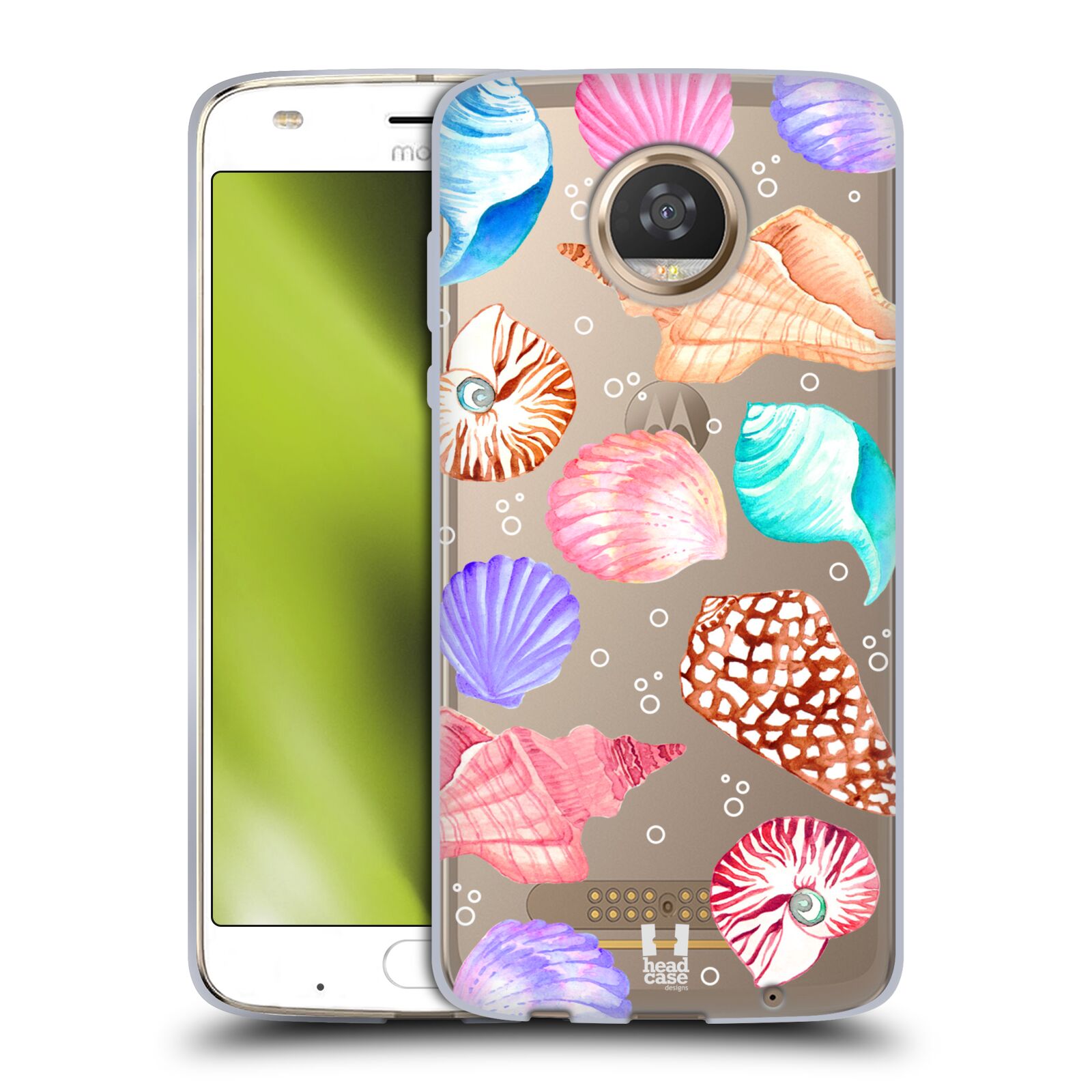 HEAD CASE DESIGNS WATERCOLOURED SEA LIFE SOFT GEL CASE FOR MOTOROLA PHONES 2 - Picture 9 of 10