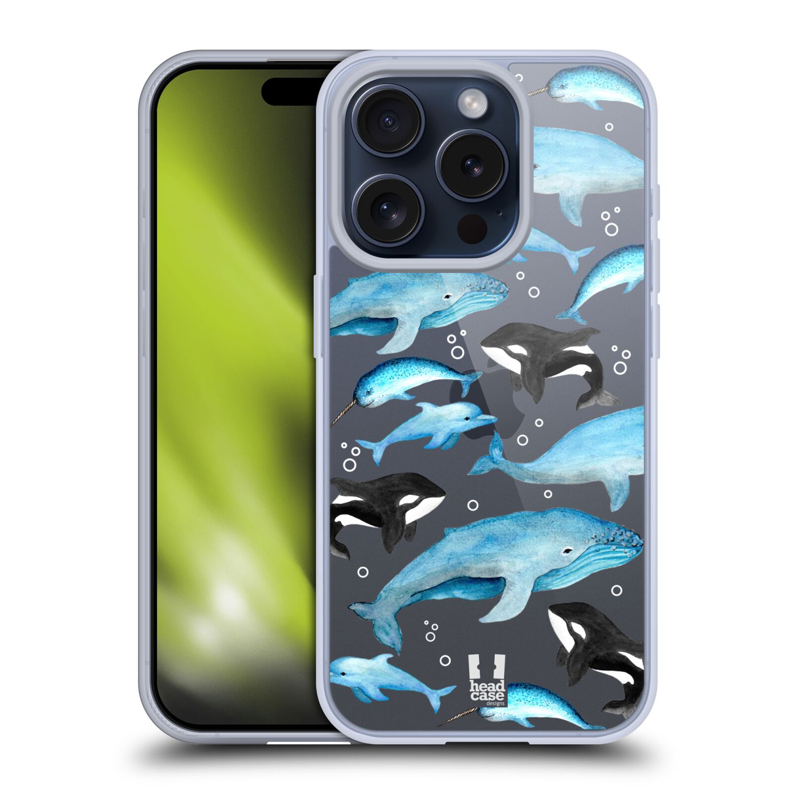 HEAD CASE DESIGNS WASSERFARBENE SEA LIFE WEICHE GEL-HÜLLE FÜR APPLE iPhone HANDYS - Bild 10 von 10