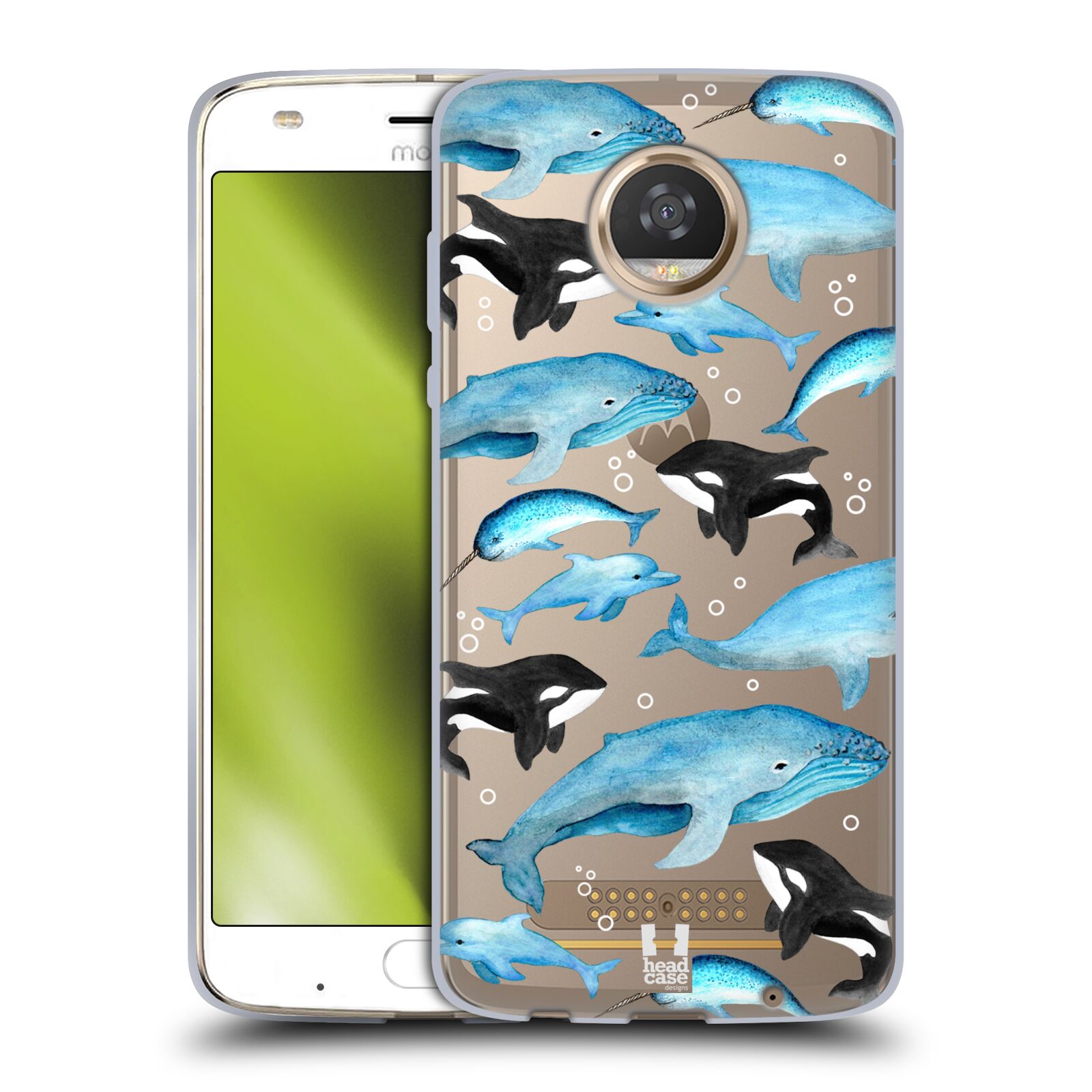 HEAD CASE DESIGNS WATERCOLOURED SEA LIFE SOFT GEL CASE FOR MOTOROLA PHONES 2 - Picture 10 of 10