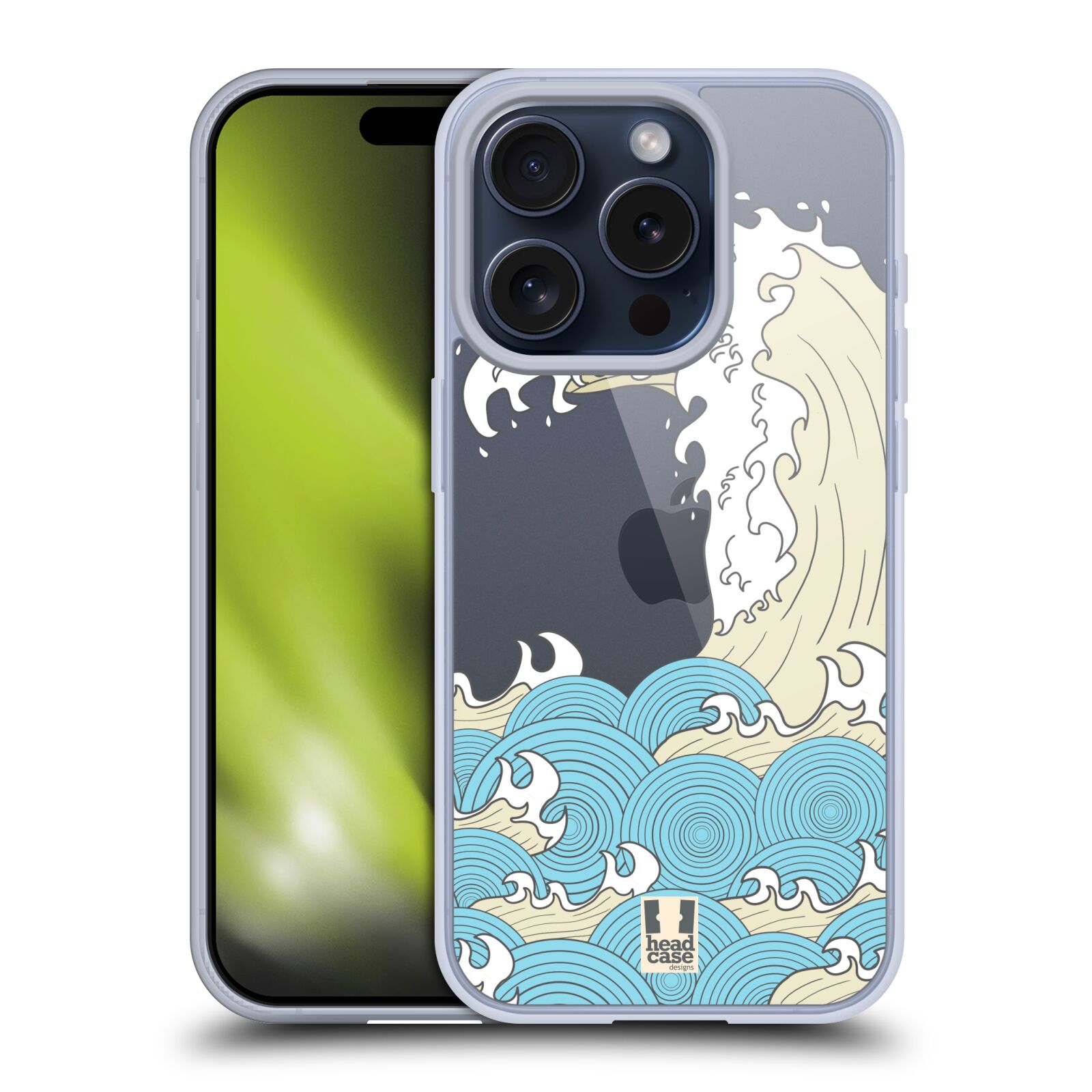 HEAD CASE DESIGNS LIGNES DE VAGUE ÉTUI COQUE EN GEL POUR APPLE iPHONE TÉLÉPHONES - Photo 8 sur 10