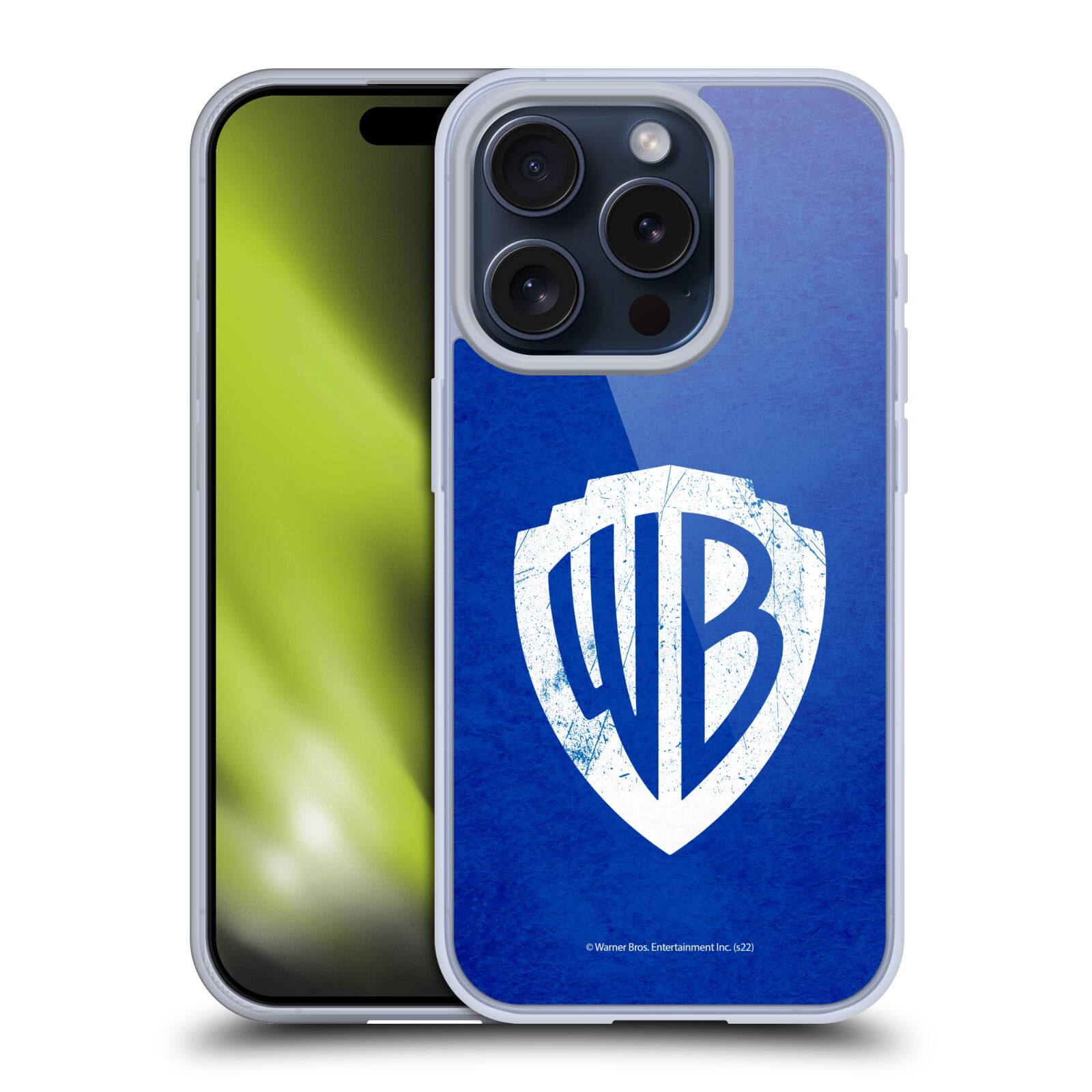 FUNDA OFICIAL DE GEL SUAVE CON LOGOTIPO DE WARNER BROS. ESCUDO PARA TELÉFONOS iPHONE DE APPLE - Imagen 9 de 11