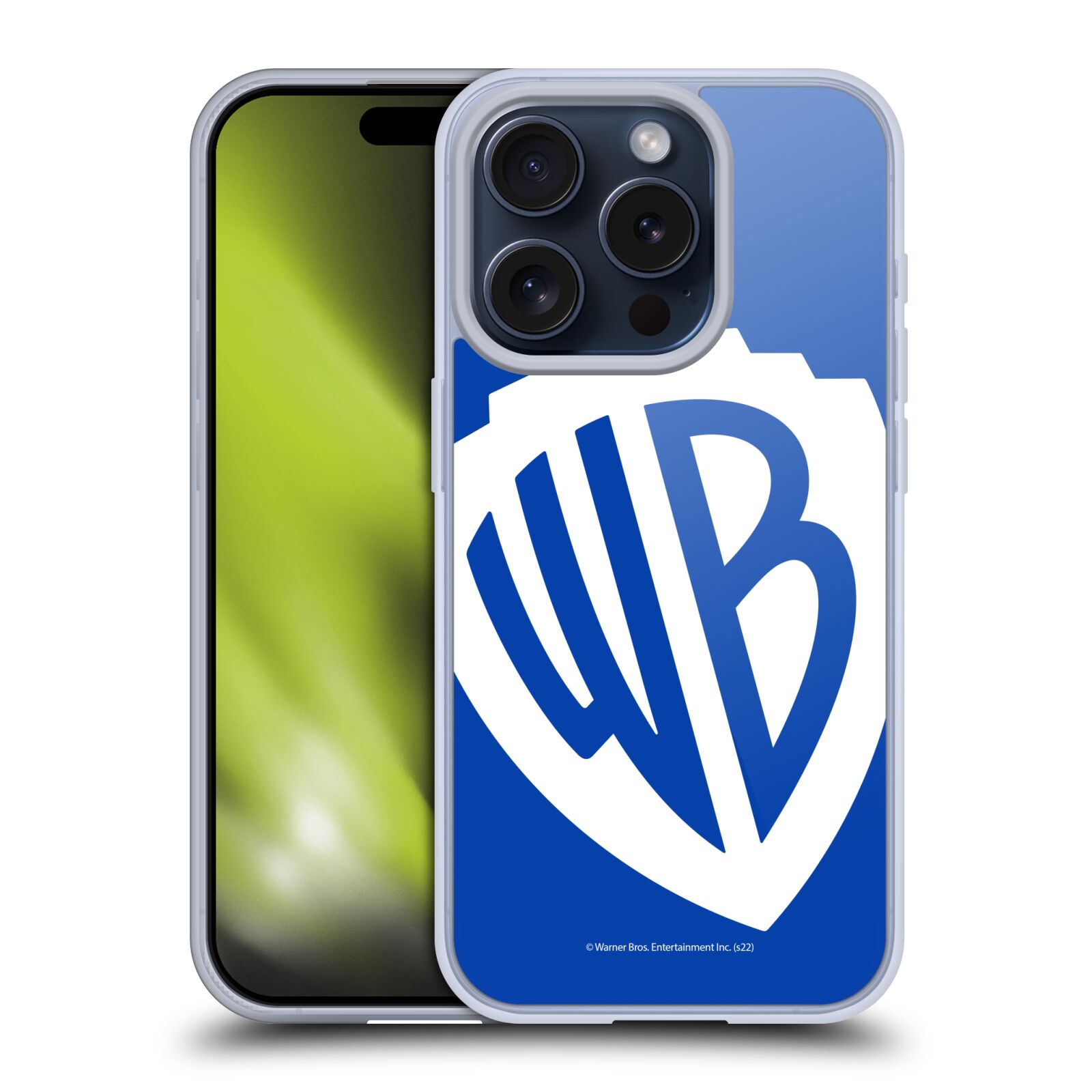 FUNDA OFICIAL DE GEL SUAVE CON LOGOTIPO DE WARNER BROS. ESCUDO PARA TELÉFONOS iPHONE DE APPLE - Imagen 10 de 11