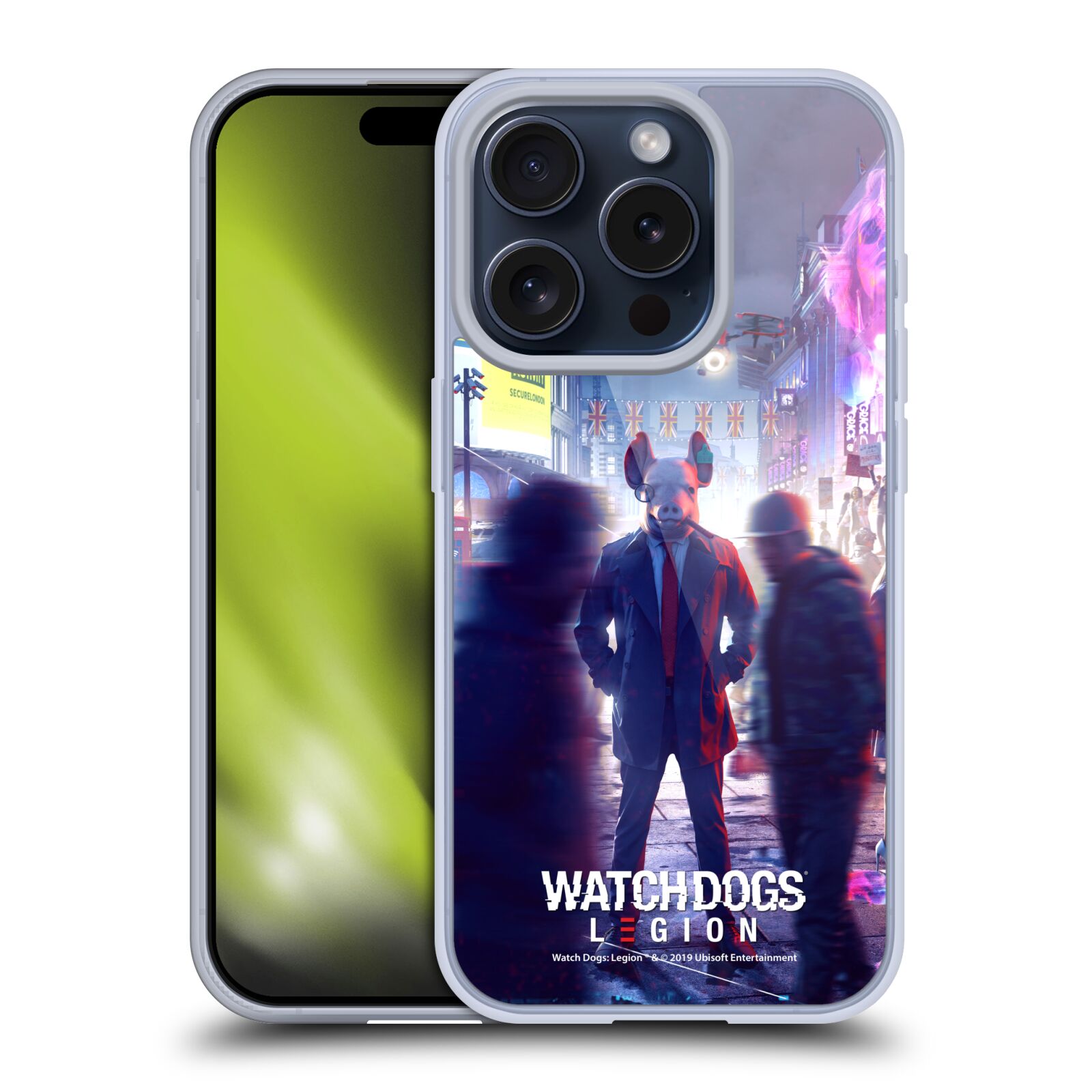 OFFICIAL WATCH DOGS LEGION ARTWORKS SOFT GEL CASE FOR APPLE iPHONE PHONES - Picture 9 of 10