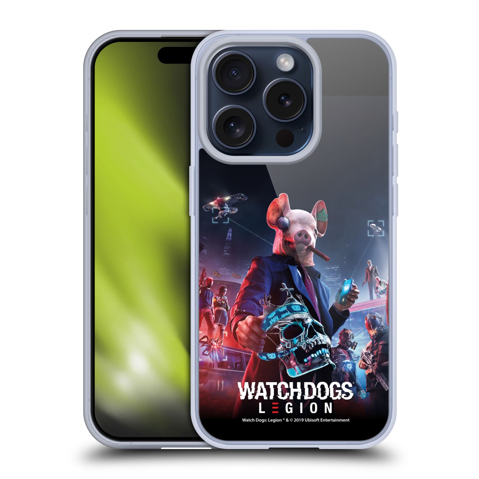 OFFICIAL WATCH DOGS LEGION ARTWORKS SOFT GEL CASE FOR APPLE iPHONE PHONES - Picture 10 of 10