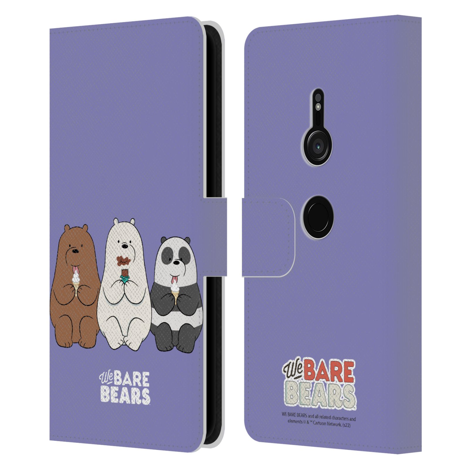 OFFICIAL WE BARE BEARS CHARACTER ART LEATHER BOOK WALLET CASE FOR SONY PHONES 1 - Picture 9 of 12