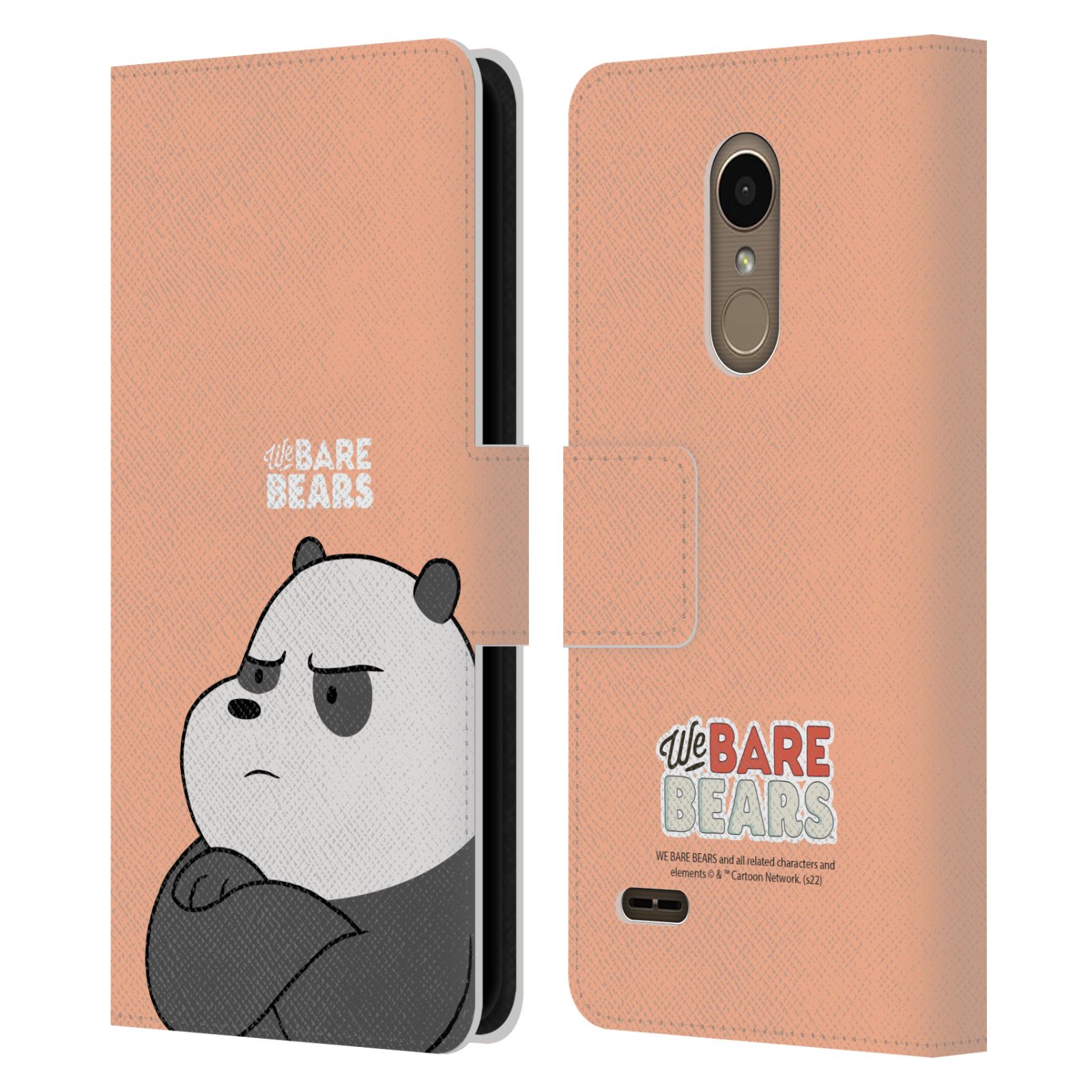 OFFICIAL WE BARE BEARS CHARACTER ART LEATHER BOOK WALLET CASE FOR LG PHONES 1 - Picture 7 of 7